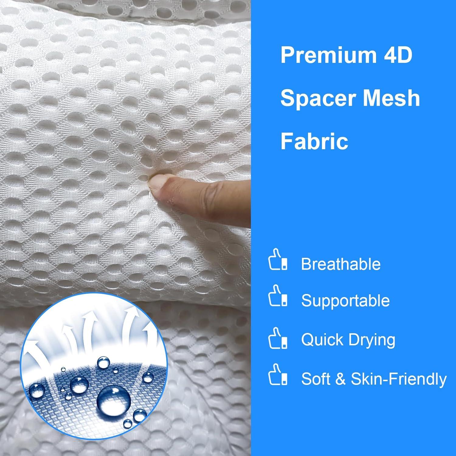 Almohada de Baño Outtip Grande con Ventosas Antideslizantes