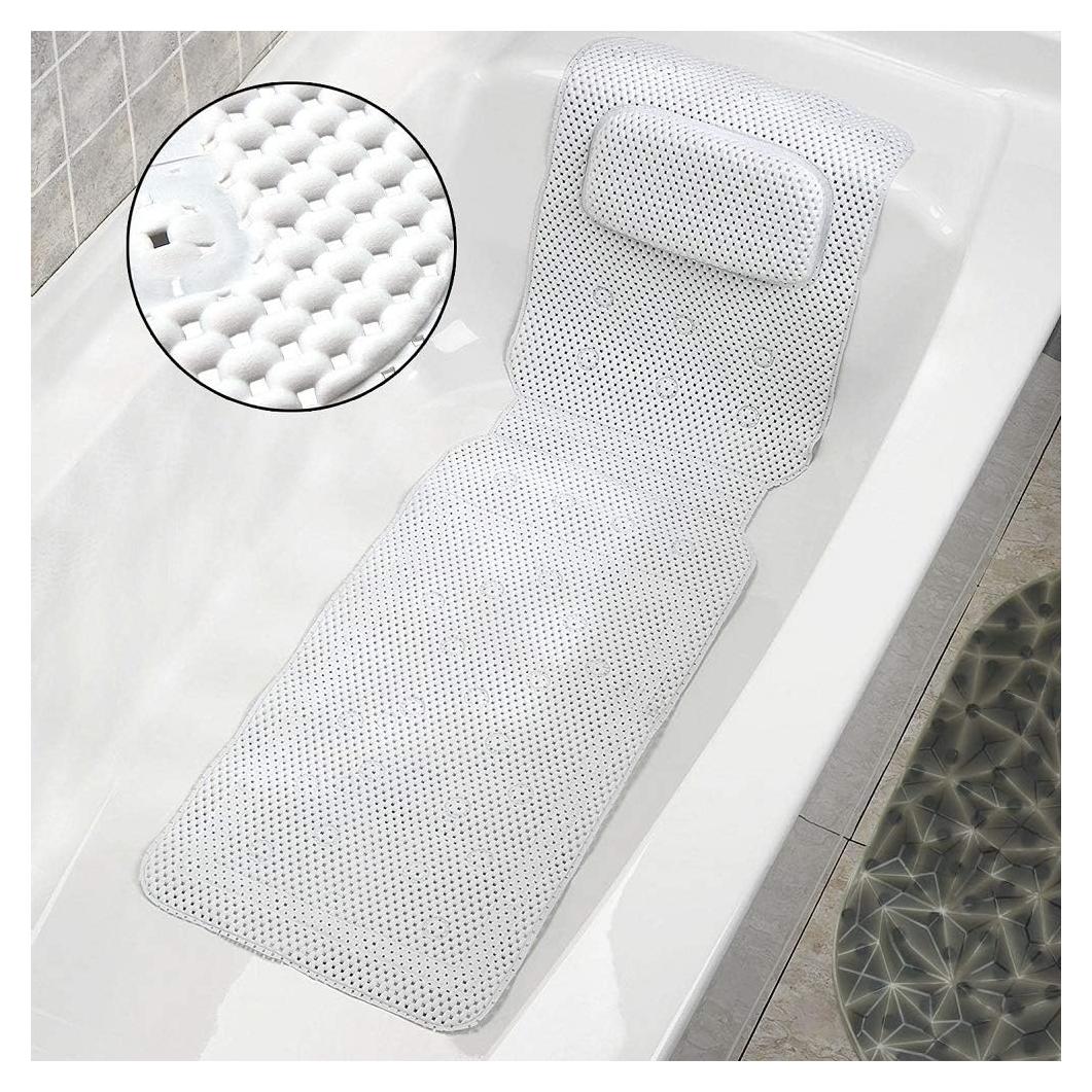 Almohada de Baño FILFEEL 125x36cm Suave Acolchada