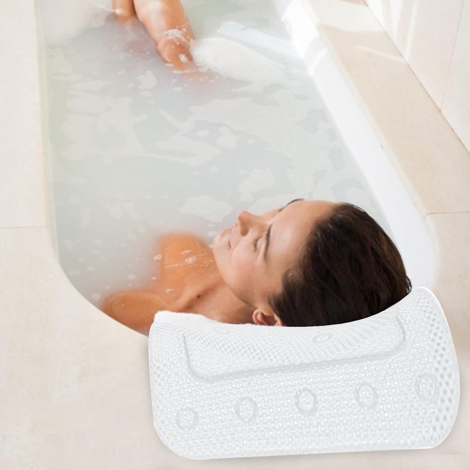 Almohada de Baño FILFEEL 125x36cm Suave Acolchada