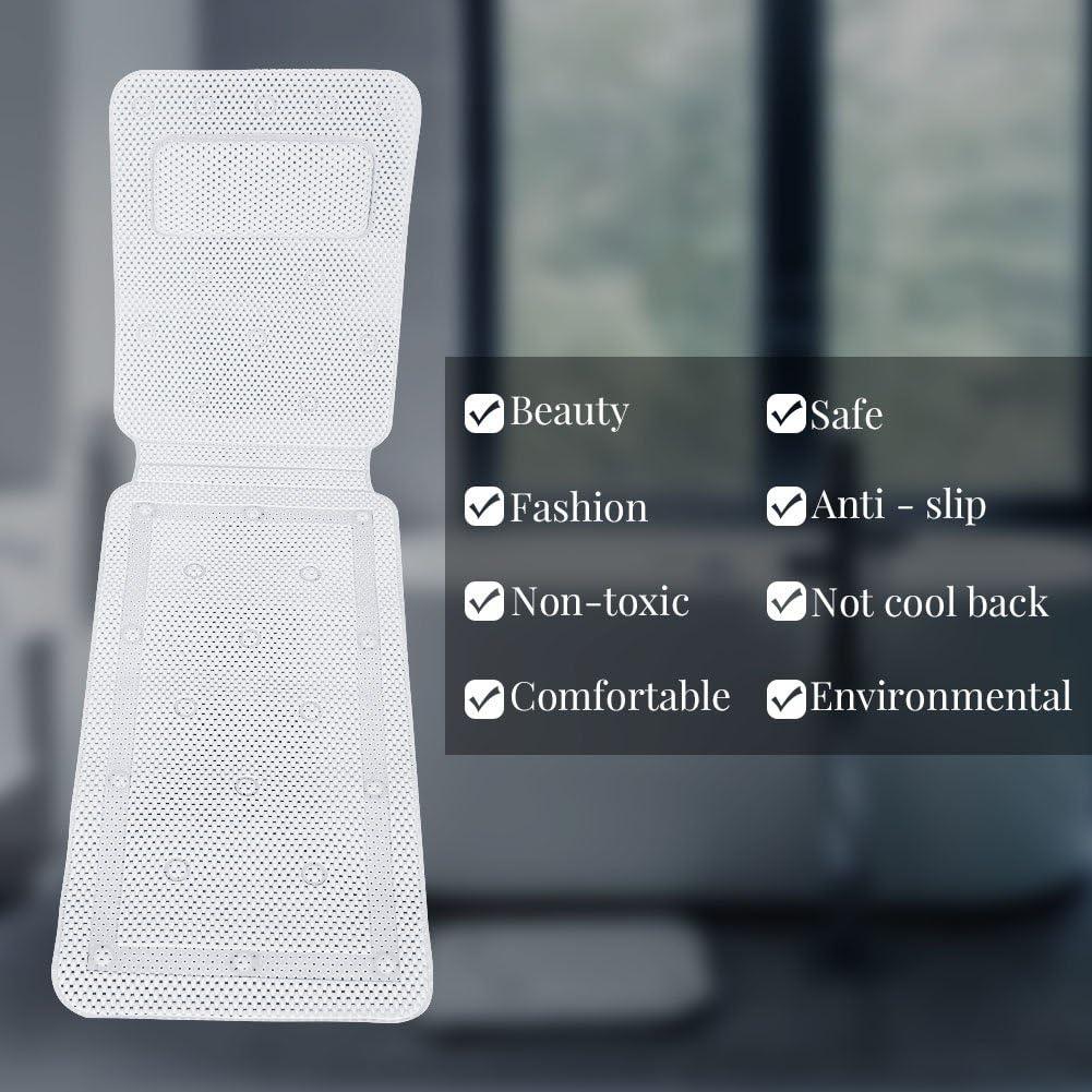 Almohada de Baño FILFEEL 125x36cm Suave Acolchada