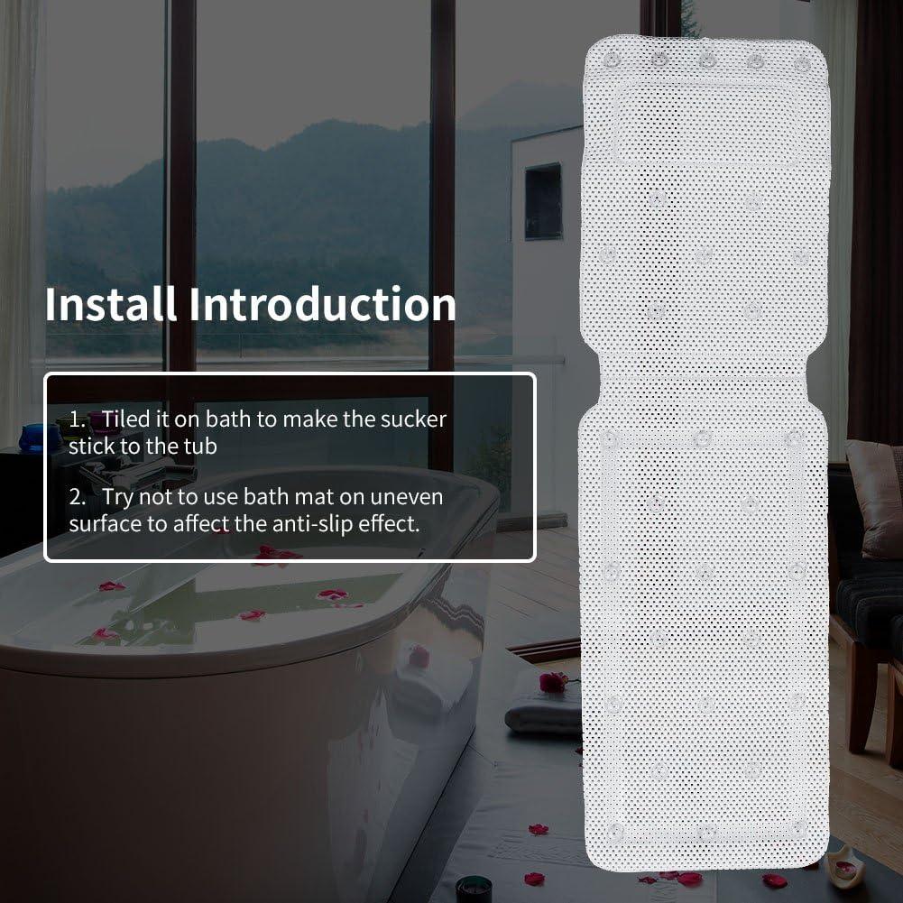 Almohada de Baño FILFEEL 125x36cm Suave Acolchada