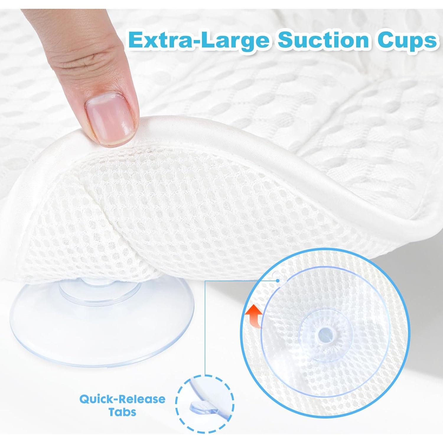 Almohada de Baño Ergonomica EcoHLL - Soporte Cabeza y Cuello