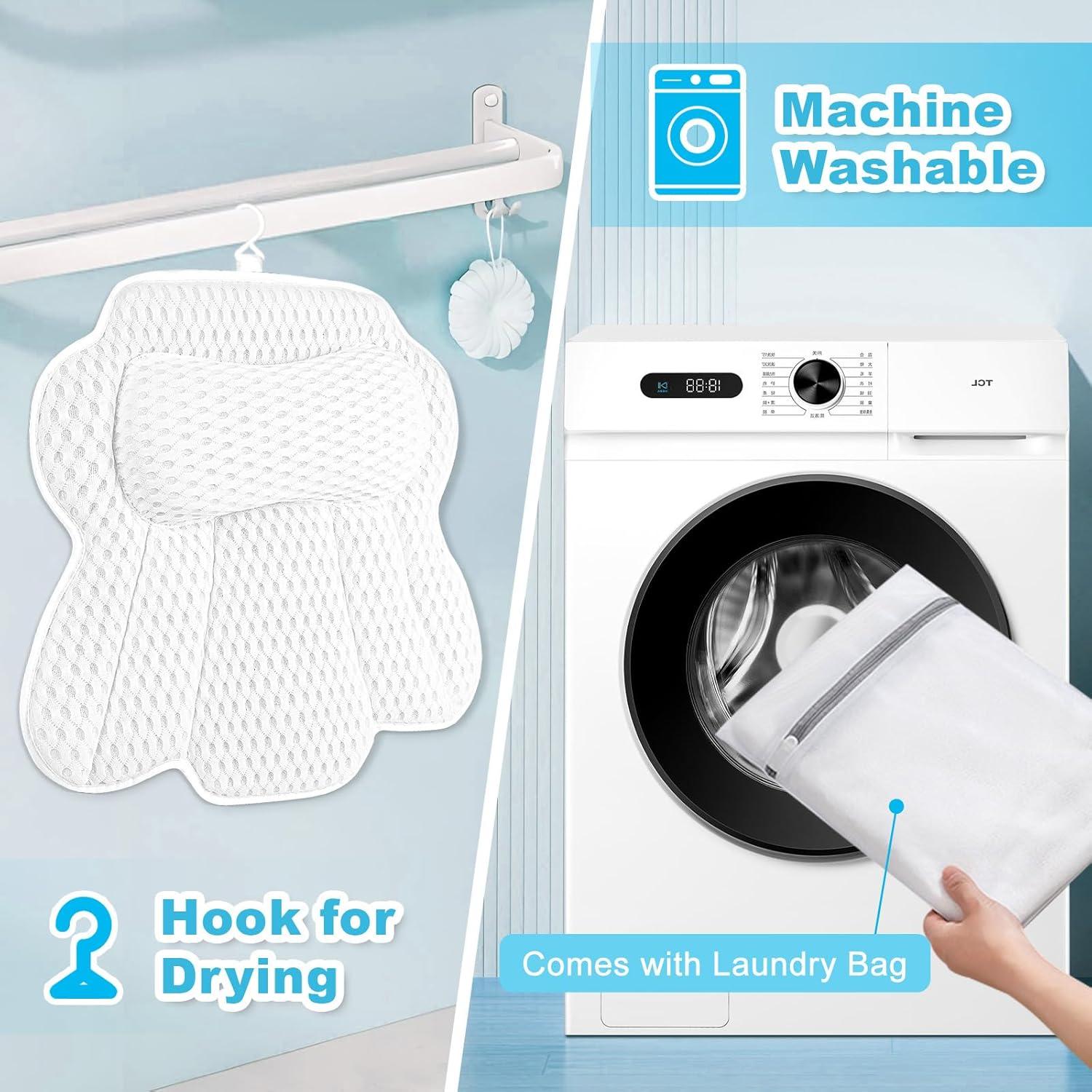 Almohada de Baño Ergonomica EcoHLL - Soporte Cabeza y Cuello