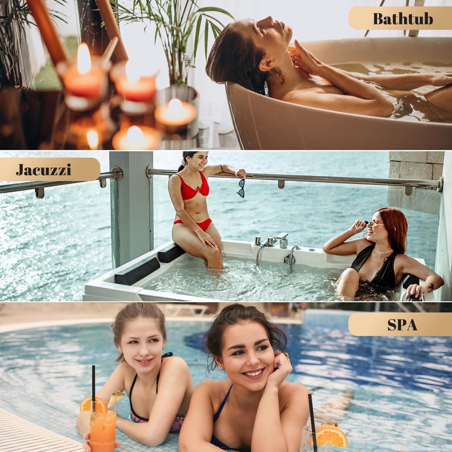 Almohada de Baño de Cuerpo Completo Idle Hippo 1.5 kg Gris