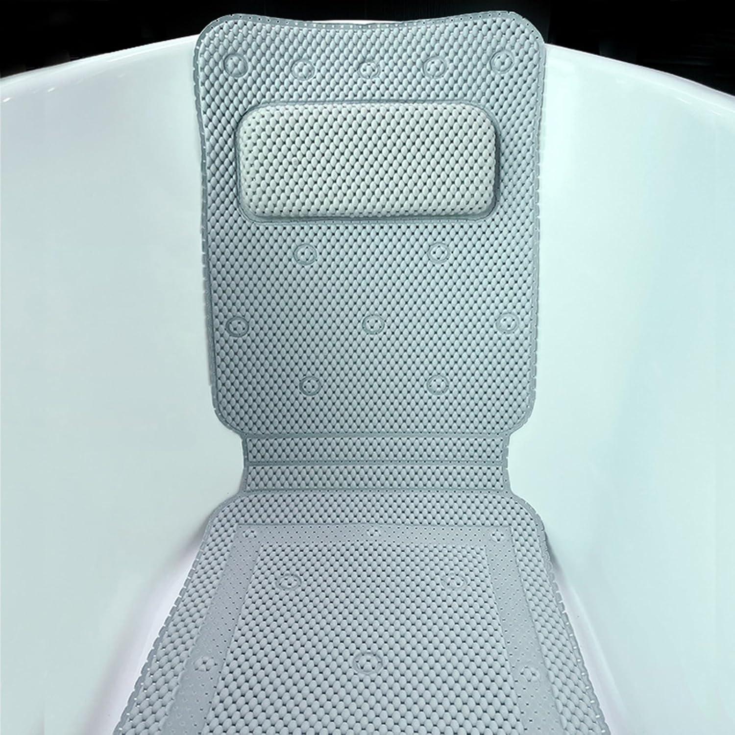 Almohada de Baño Corporal SOONHUA 127x36 cm Antideslizante