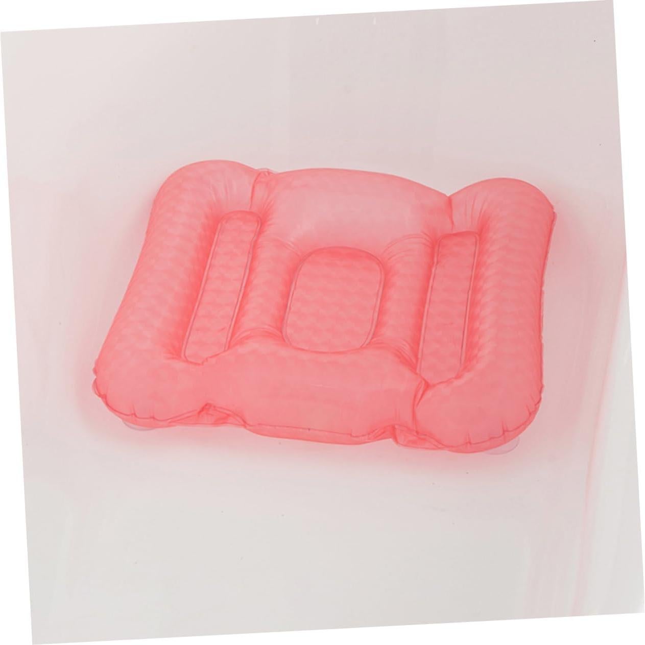 Cojín Inflable para Baño GAROZATION Rosa 56x46cm Ergonómico