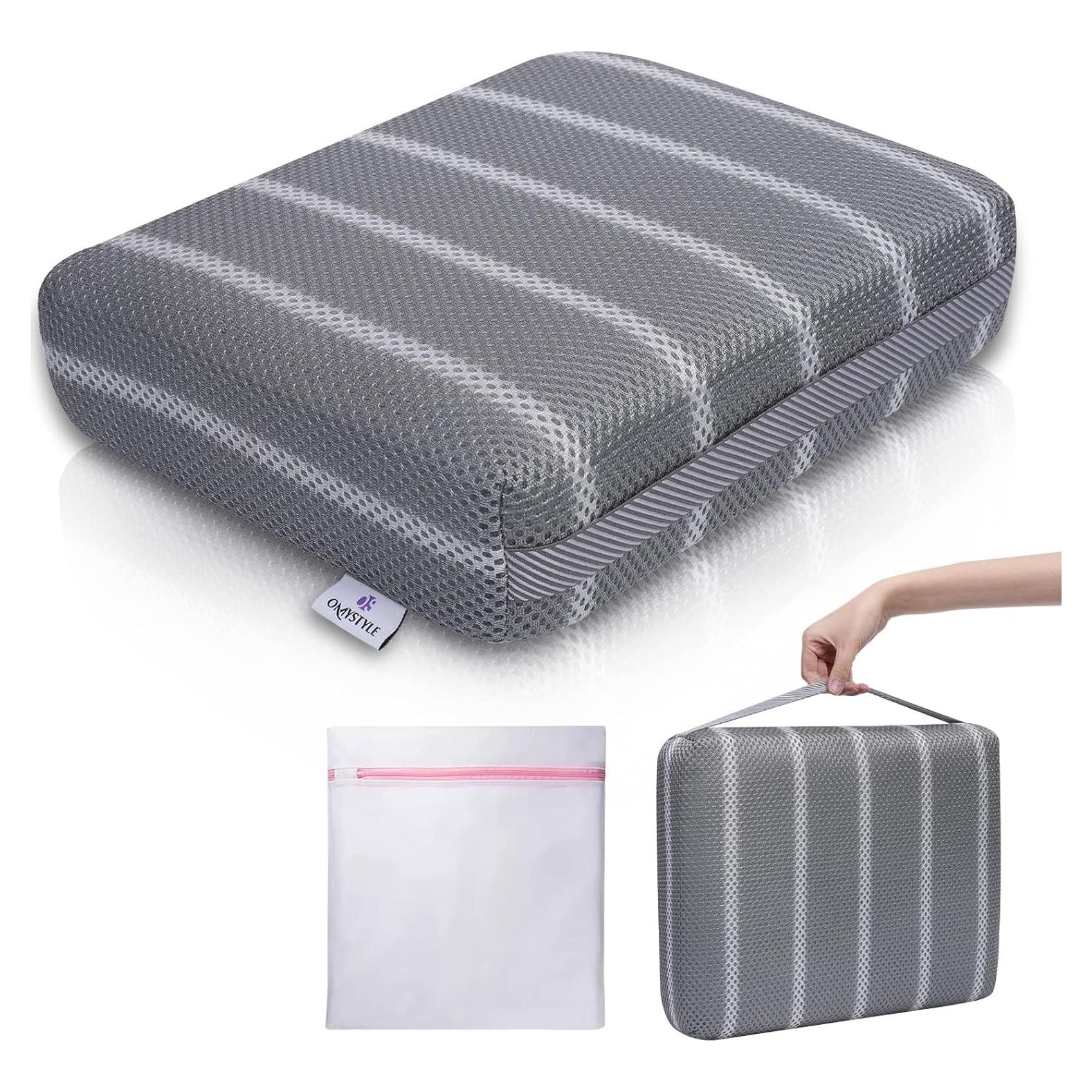 Cojín para bañera de hidromasaje OS OMYSTYLE 40.6x30.5cm Gris