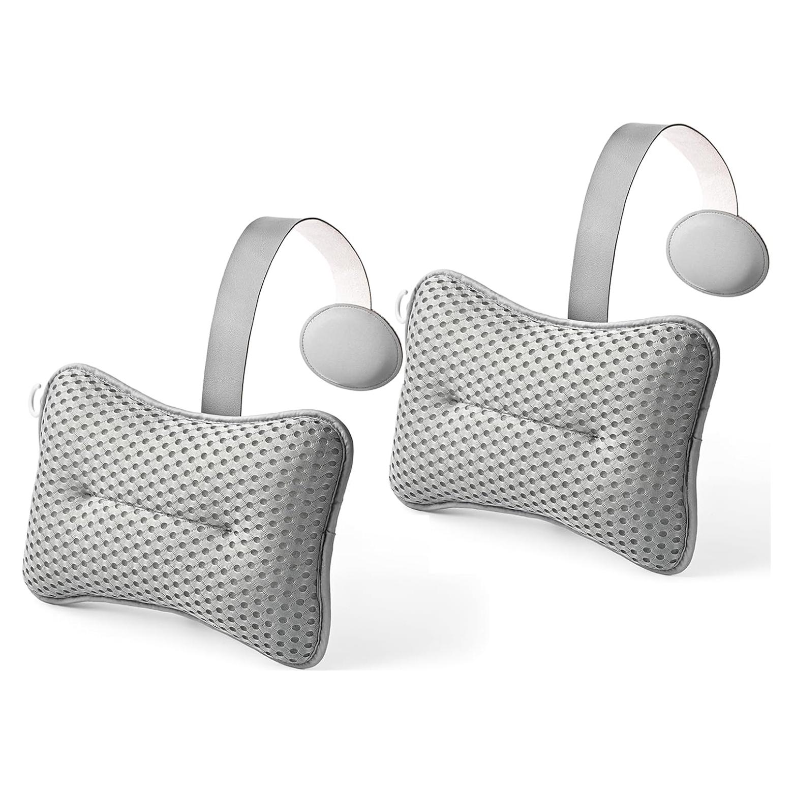 Almohadas Grandes para Jacuzzi Hugabow - Paquete de 2 Gris