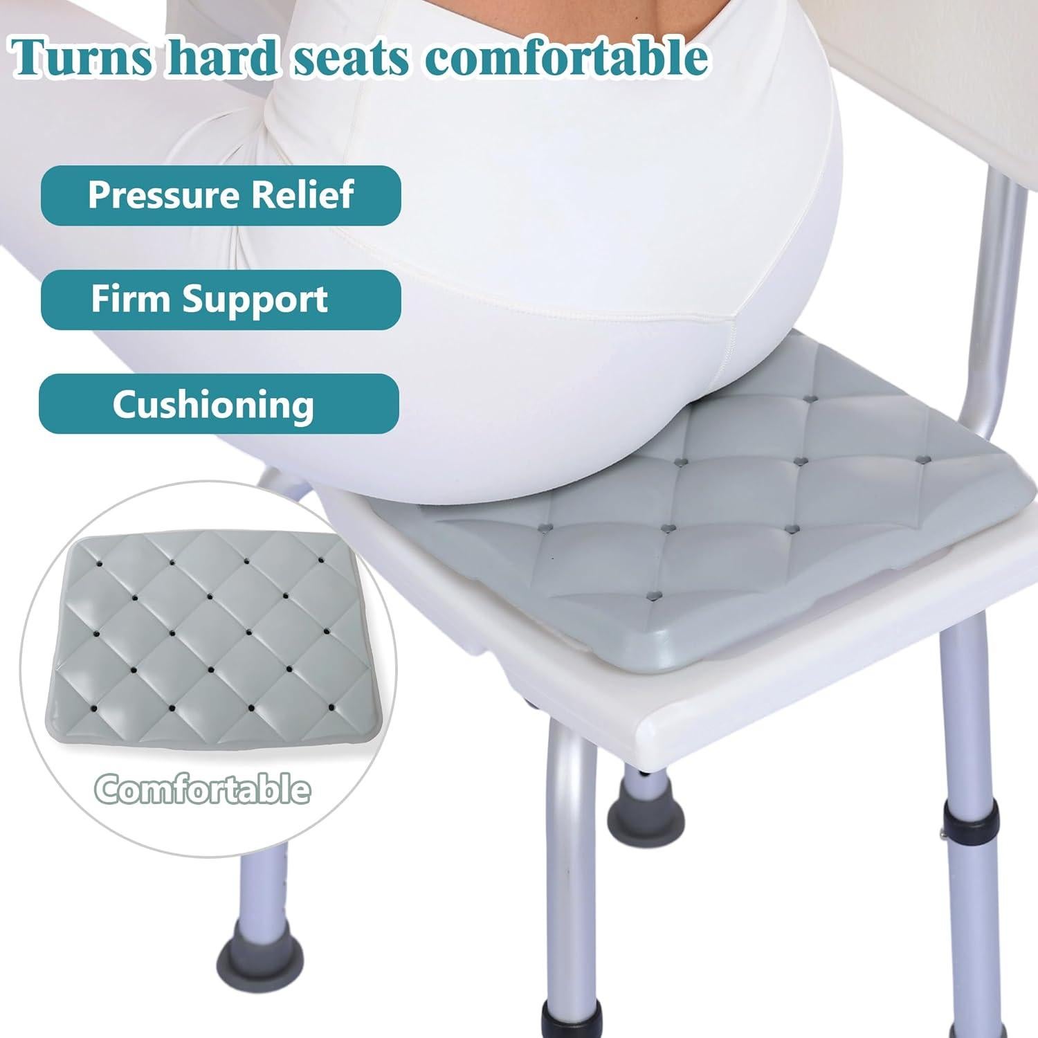 Almohadilla de Asiento para Ducha PAZ WEAN 37x27 cm Antideslizante