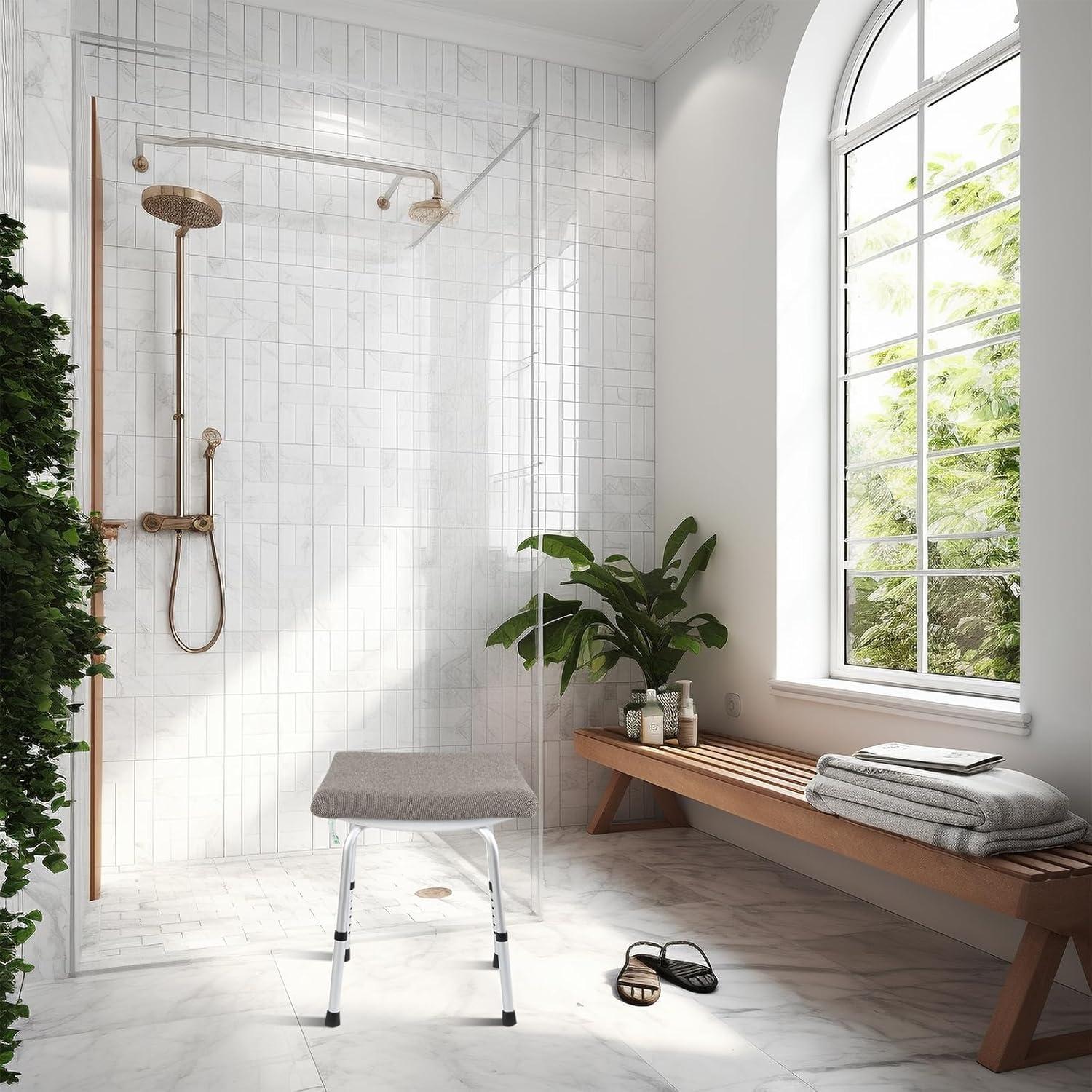 Cojín de Ducha Joe & JoseRin 40x33 cm Lavable Gris