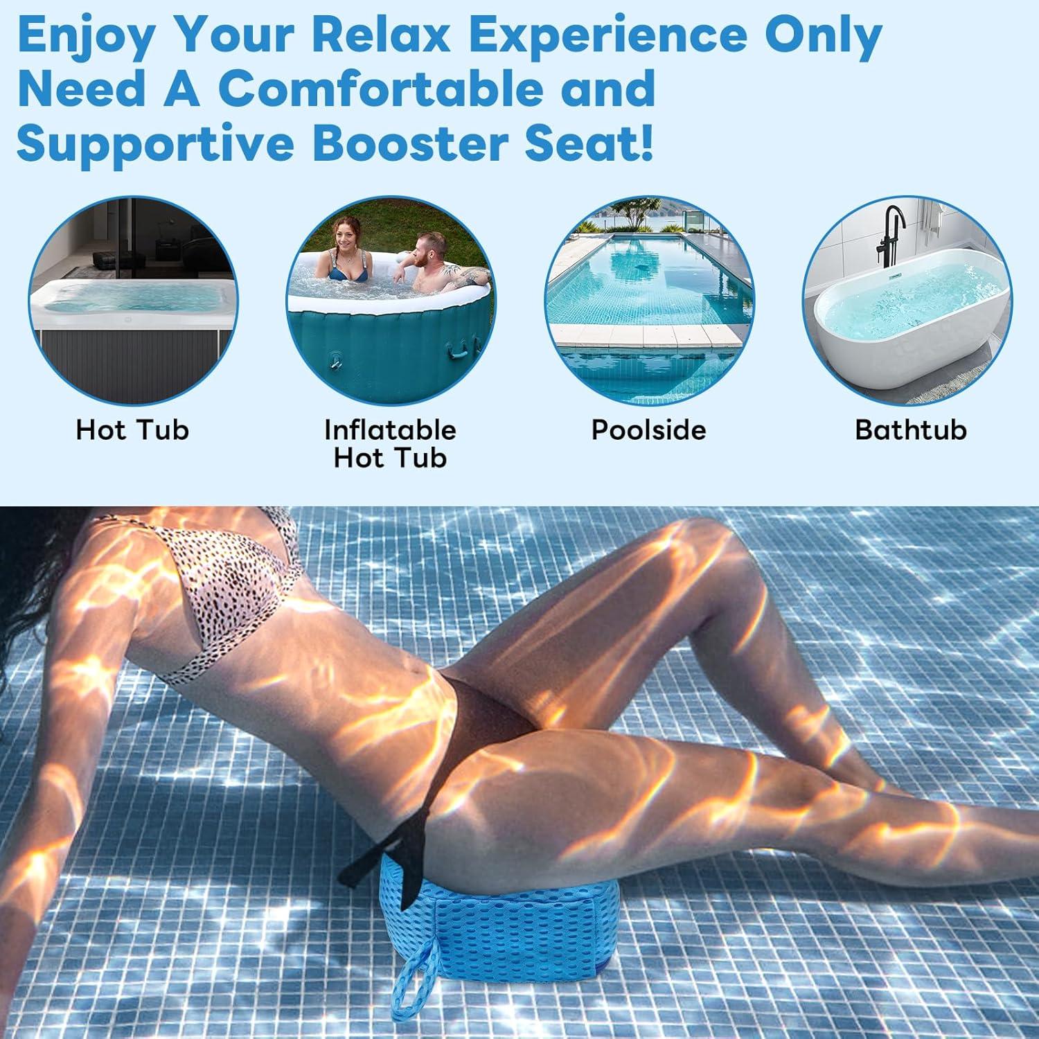 Asiento Elevador para Jacuzzi LIUYALO 12.7 cm Antideslizante