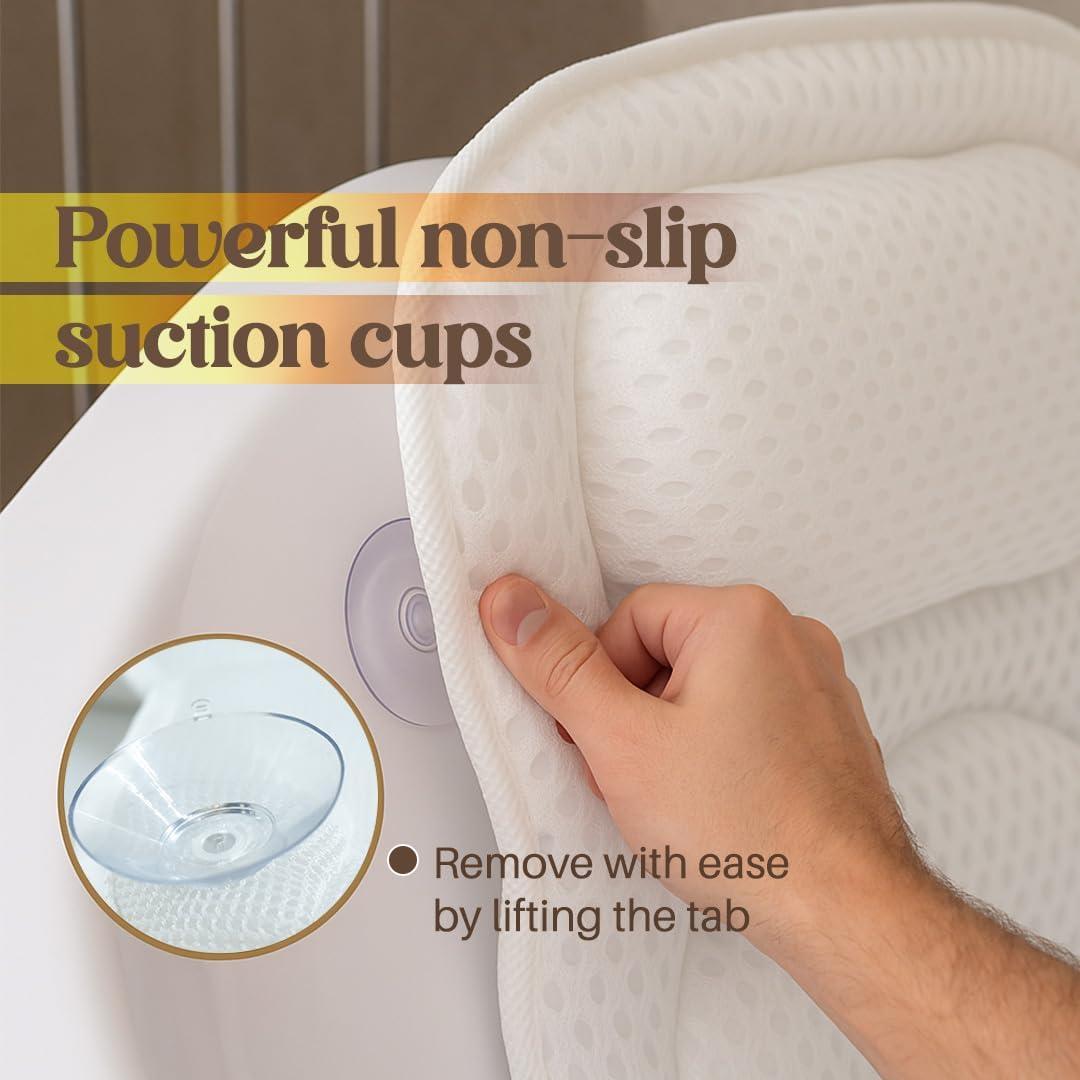 Juego de Bandeja y Almohada para Bañera Consciente y Elegante