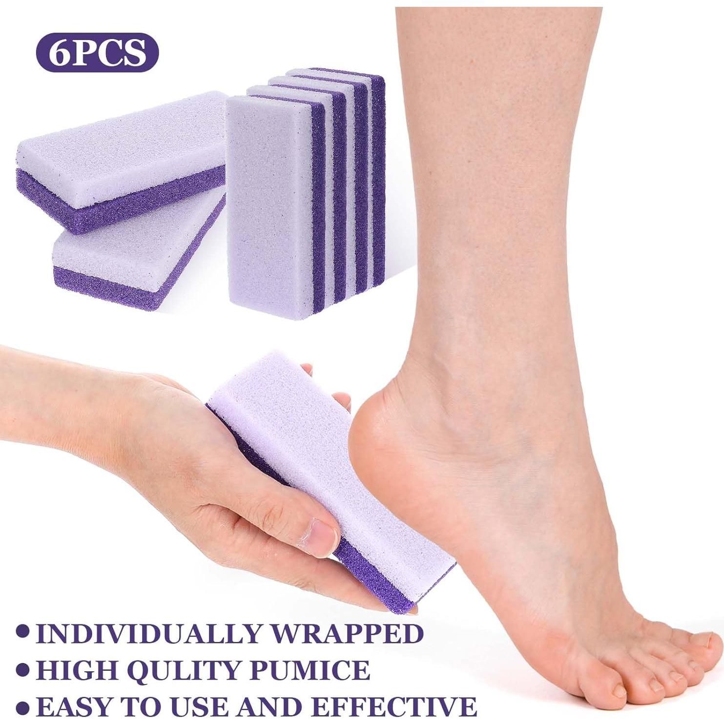 6 Piezas de Piedra Pómez Exfoliante Ptwola para Pies