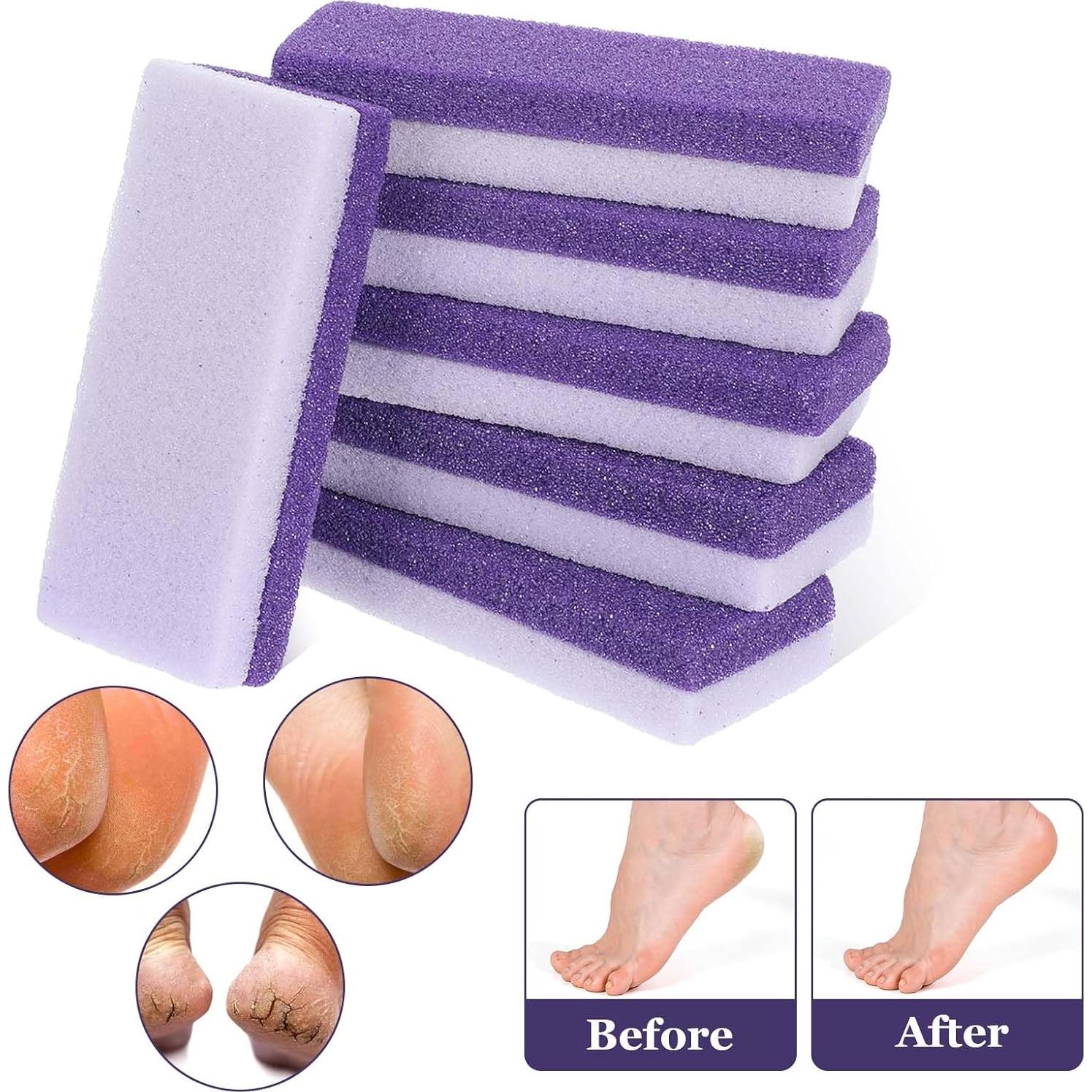 6 Piezas de Piedra Pómez Exfoliante Ptwola para Pies