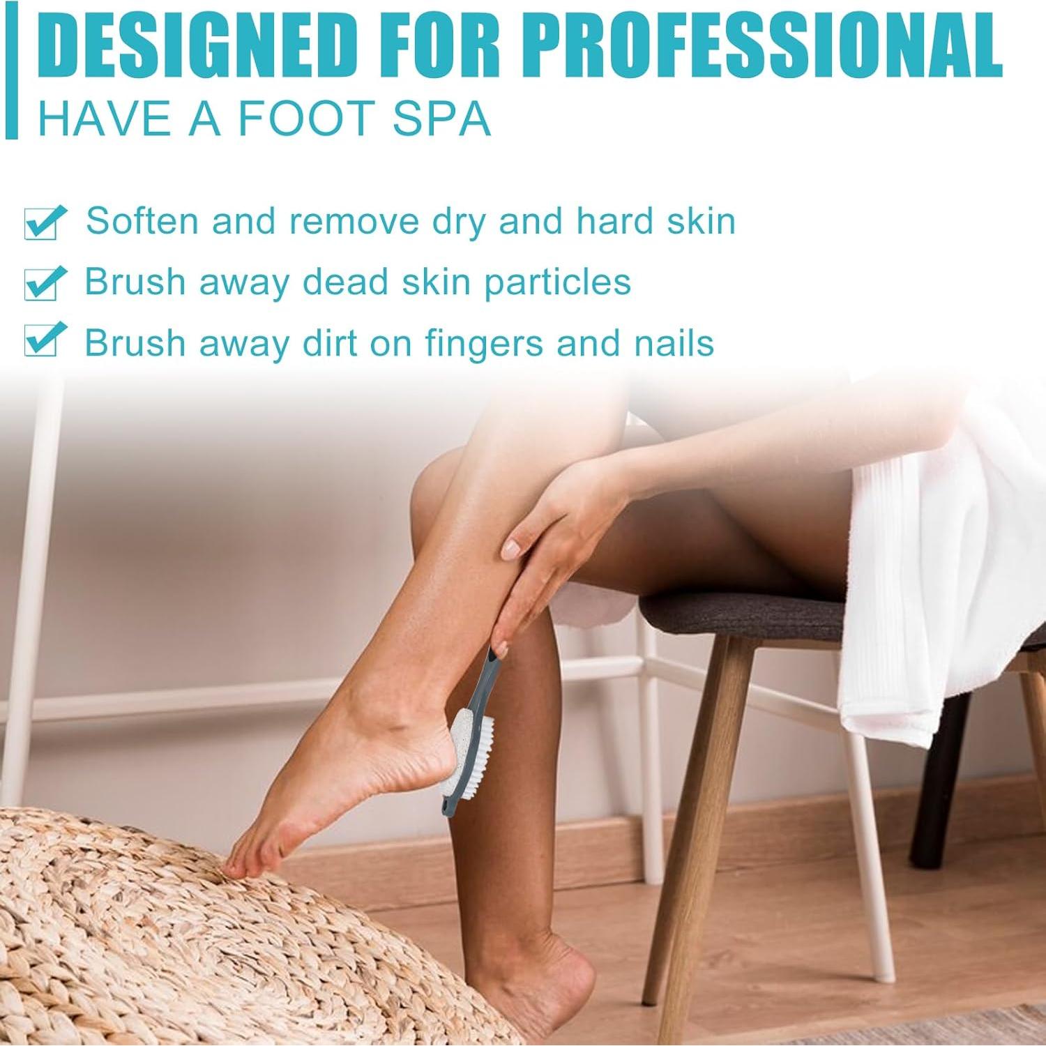 Removedor de Callos 4 en 1 Yclin - Lima de Pies Gris