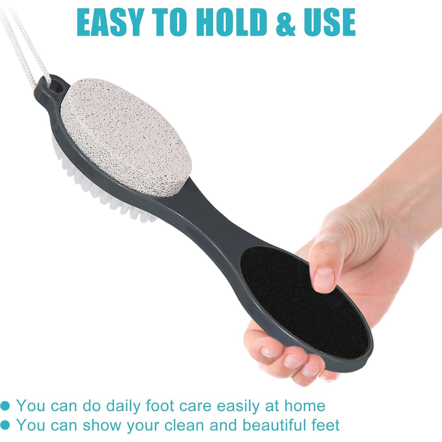 Removedor de Callos 4 en 1 Yclin - Lima de Pies Gris