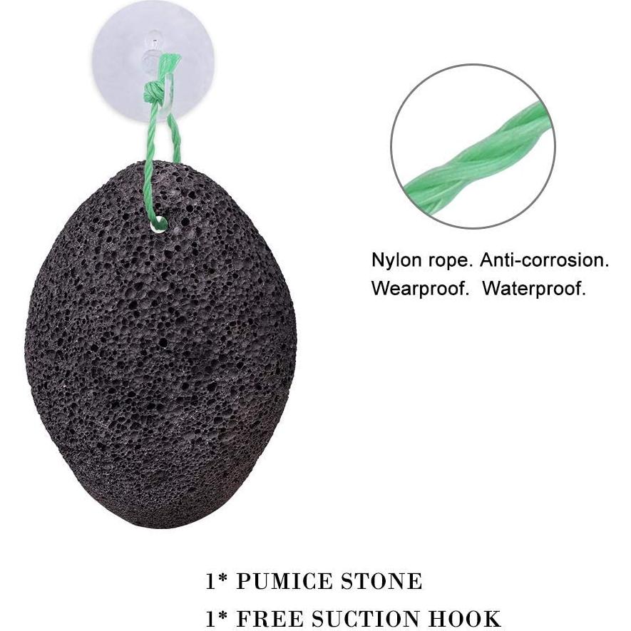 Piedra Pómez Natural KuuCare para Pies - Exfoliante 9.9cm