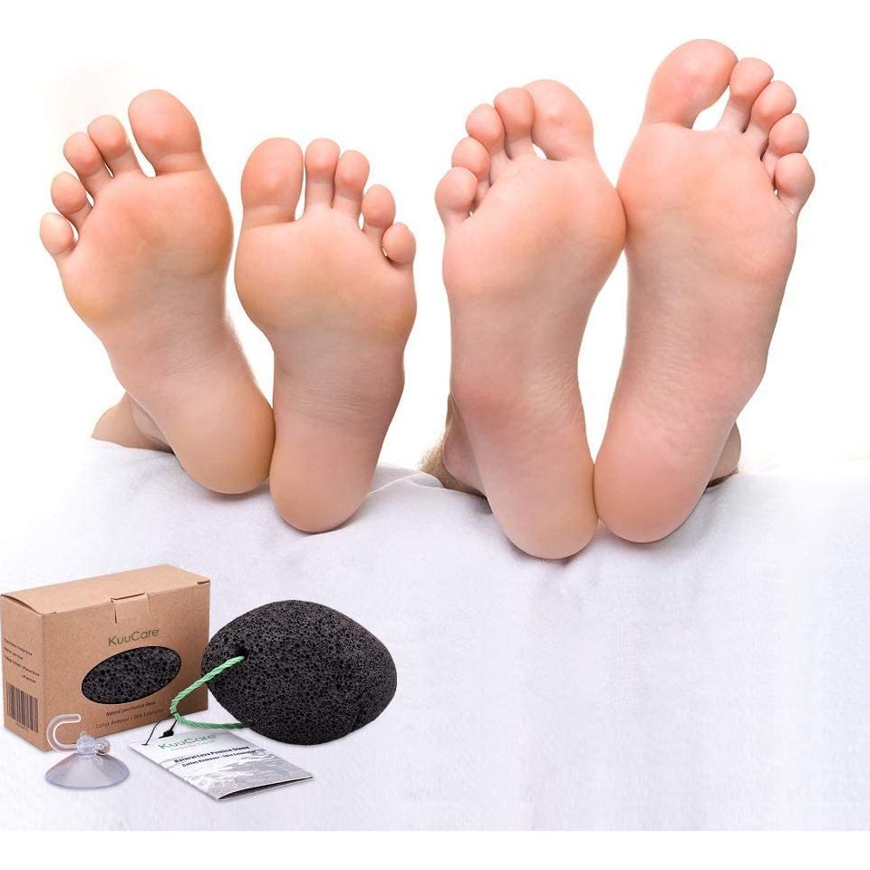 Piedra Pómez Natural KuuCare para Pies - Exfoliante 9.9cm