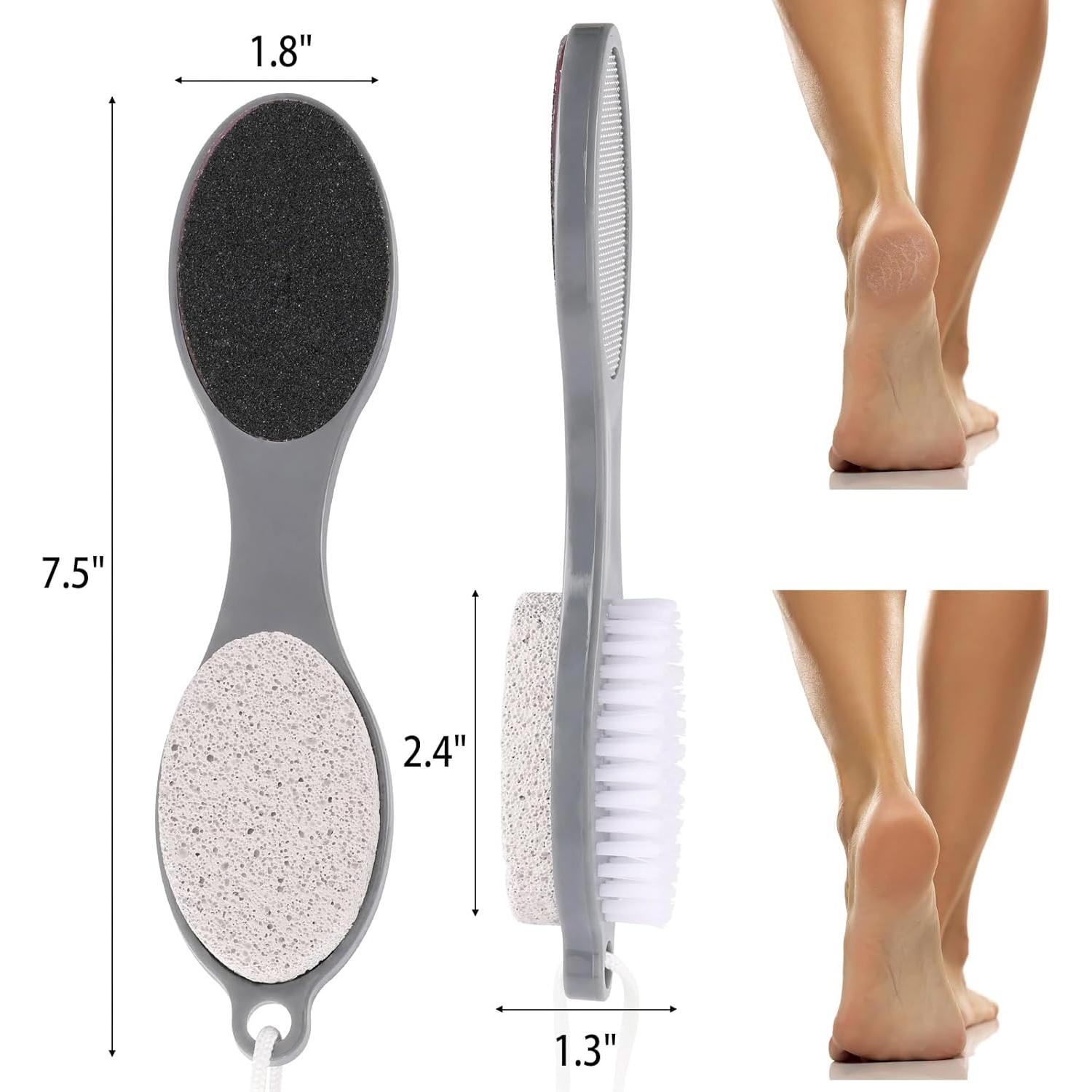 Limpiador de Piel Muerta para Pies BTYMS 4 en 1 con Lima y Raspador