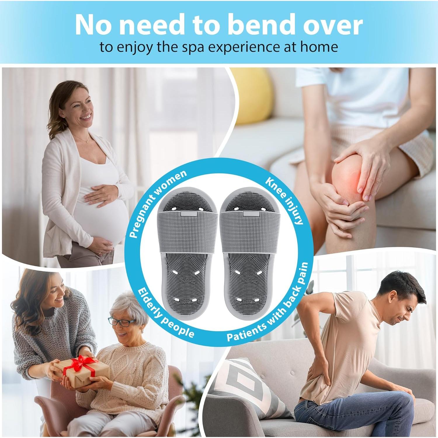 Limpiador de Pies para Ducha Enhon - 2 Paquetes Silicona