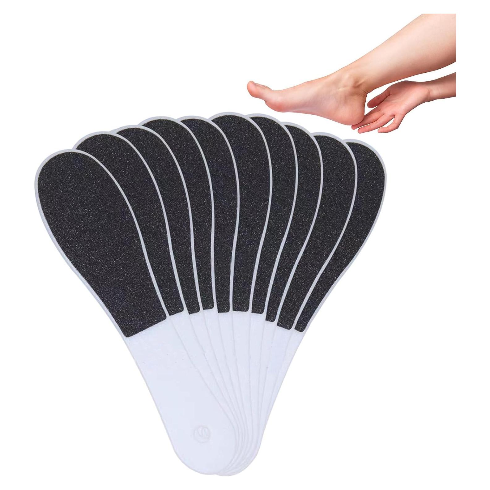 Paquete de 10 Limadoras de Pies Agirlvct - Exfoliantes Doble Cara