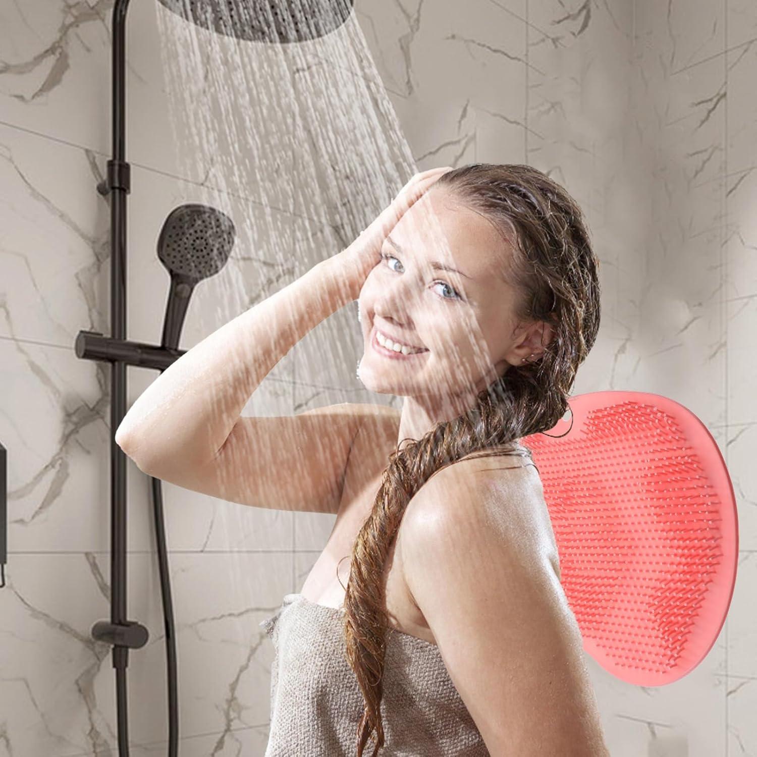 Alfombrilla Exfoliante para Pies Guduling con Ventosas Rosa