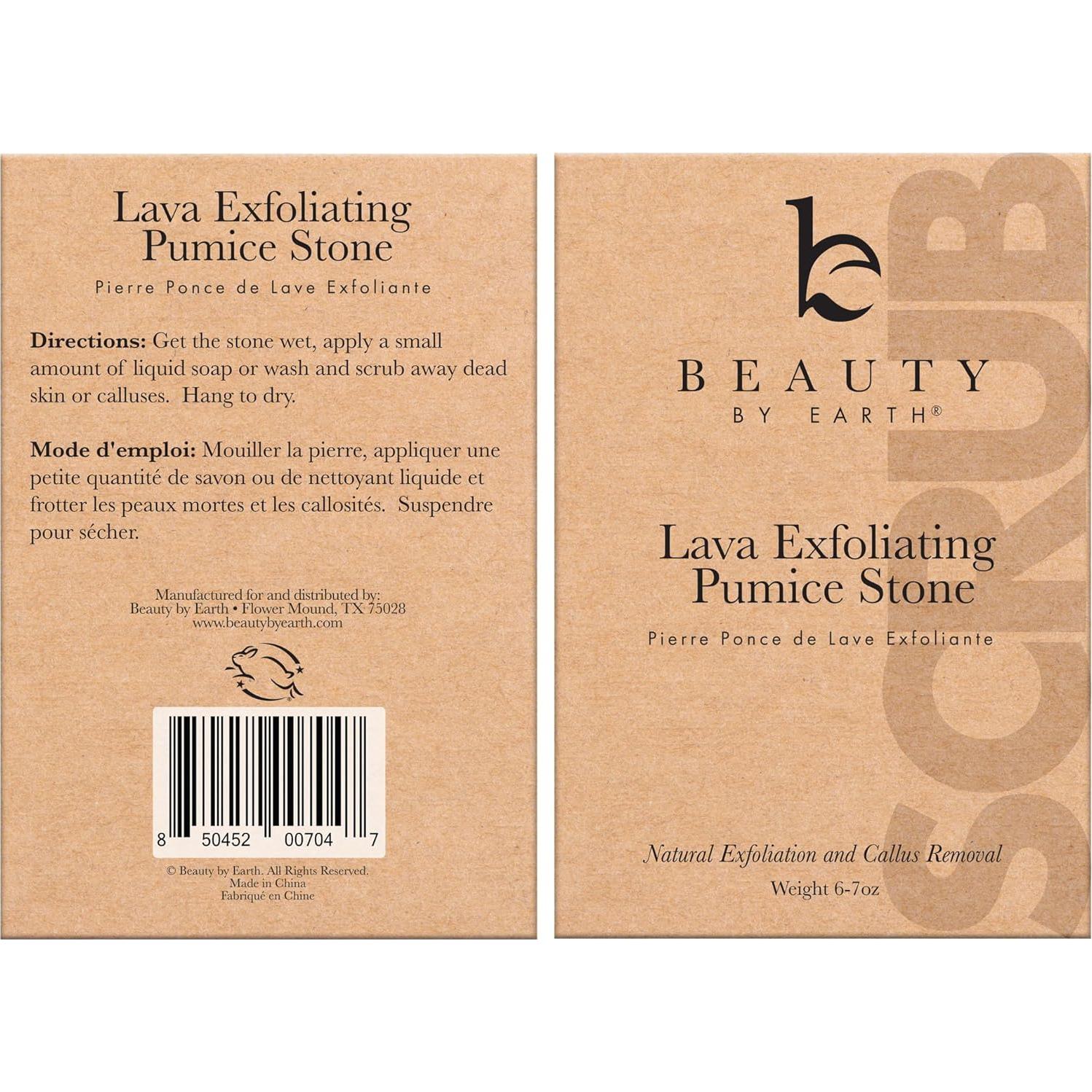 Piedra Pómez Natural Beauty By Earth para Pies - Exfoliante