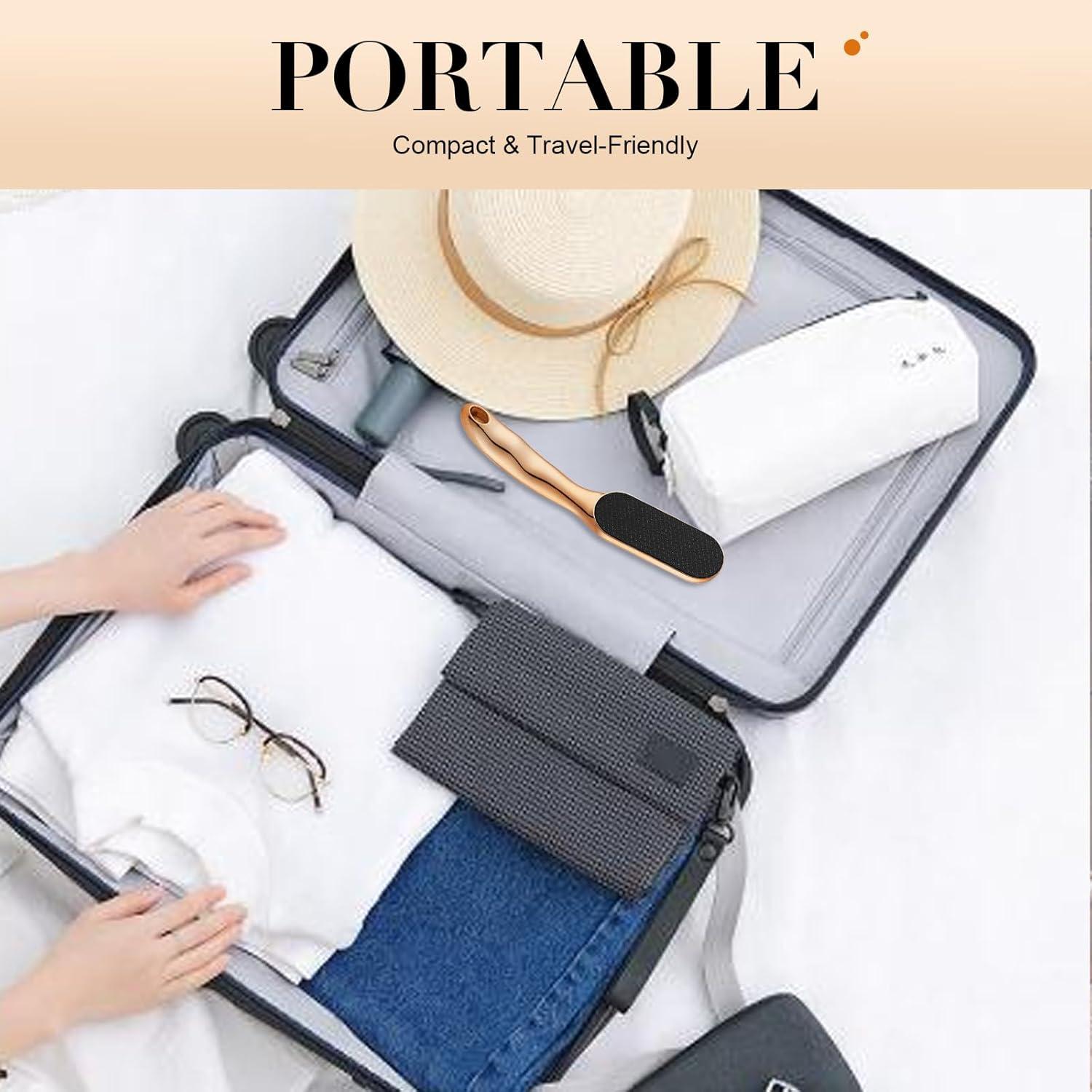 Lima de Pies de Vidrio Nano Genérico con Mango Ergonómico