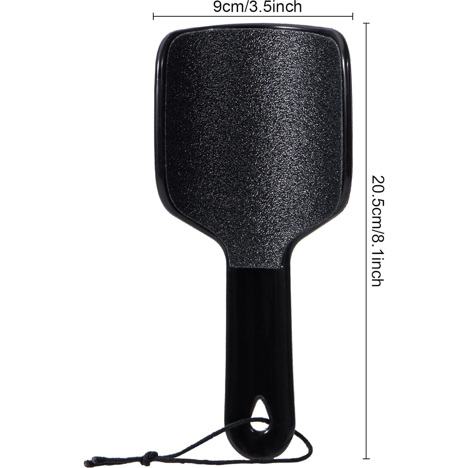 Lima de Pie Curvada Beomeen Doble Cara 2 Piezas Negro