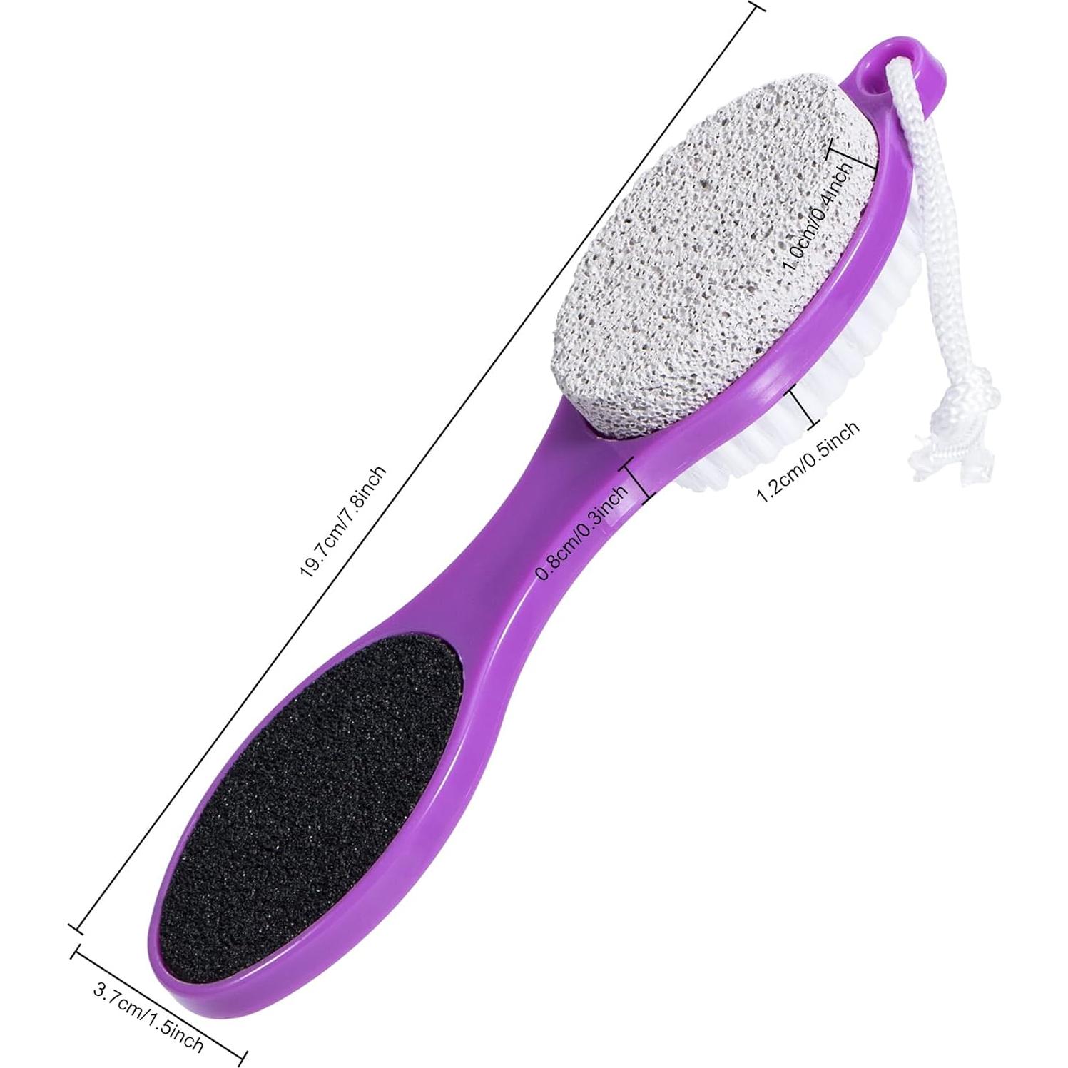 Lima para Pies 4 en 1 Beomeen - Exfoliante y Cepillo Ergonómico