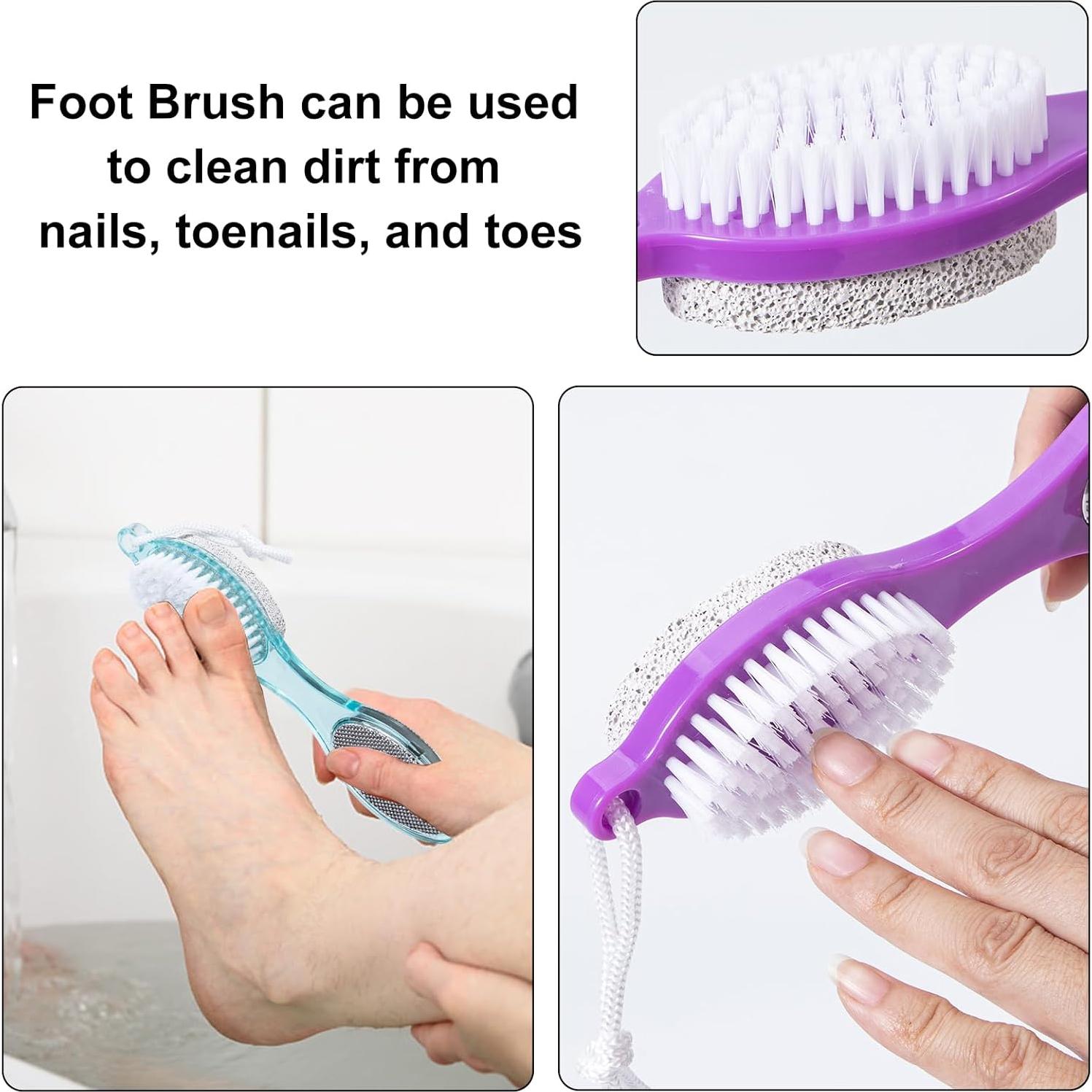 Lima para Pies 4 en 1 Beomeen - Exfoliante y Cepillo Ergonómico