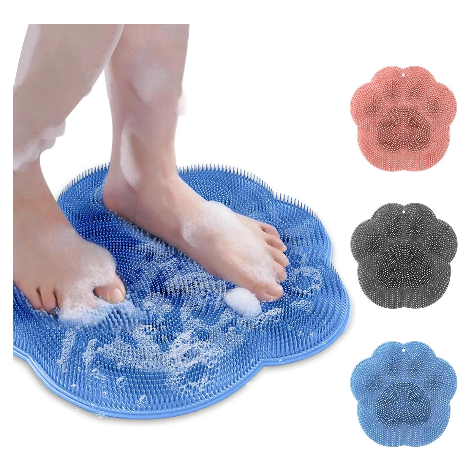 Alfombrilla Exfoliante para Pies Genérico 30x30cm Antideslizante