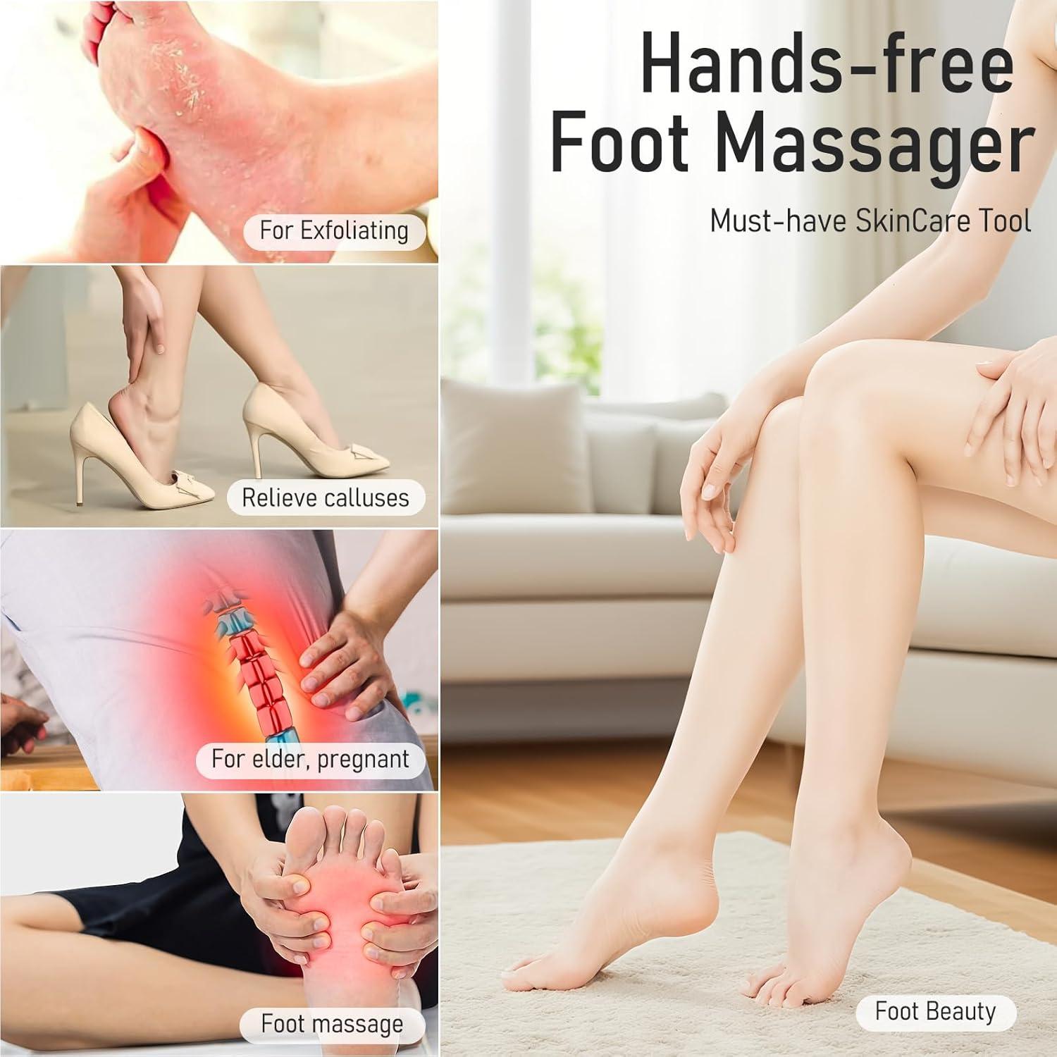 Alfombrilla de Ducha para Pies XL Hengzhi Gris 43x34 cm