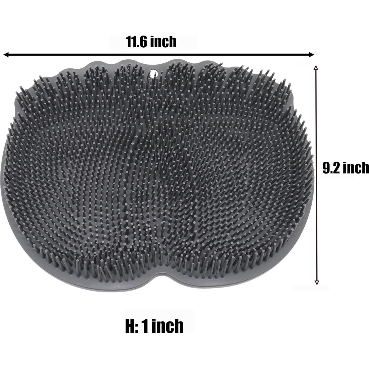 Exfoliante de pies de silicona BENLIUDH con ventosas 30.5x22.9cm