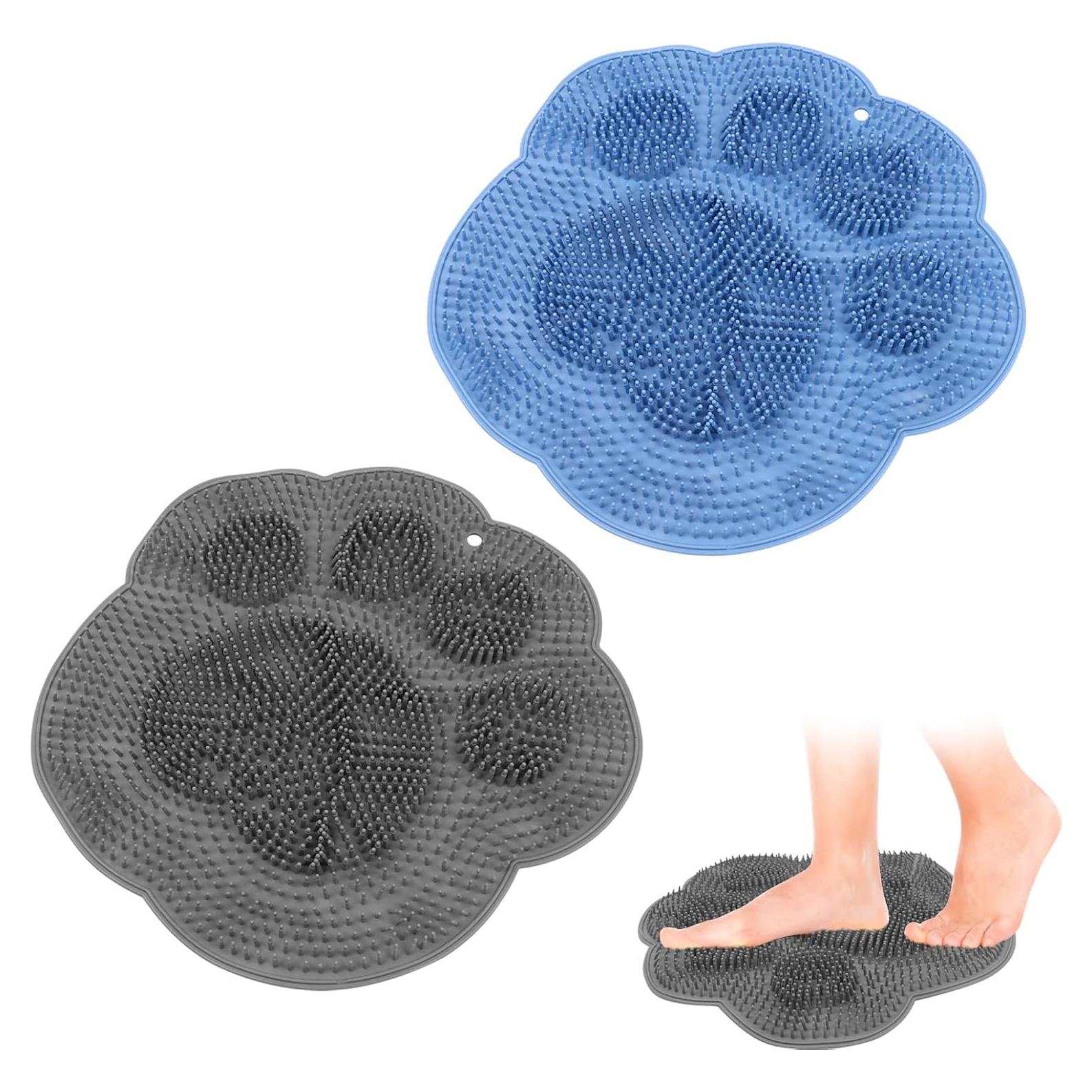 Alfombrillas de Fregado de Silicona NAFJYR 30x30 cm 2 Pcs