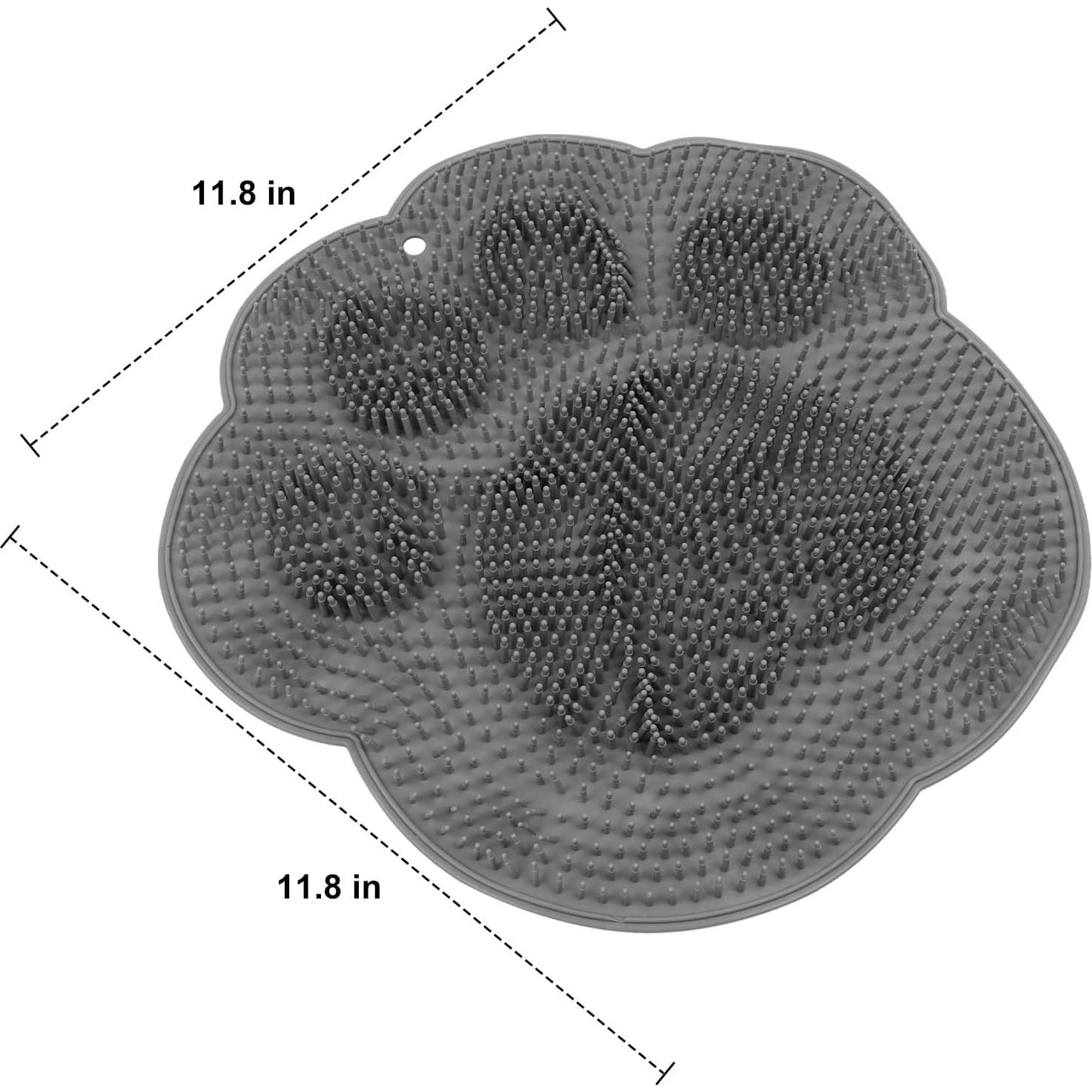 Alfombrillas de Fregado de Silicona NAFJYR 30x30 cm 2 Pcs