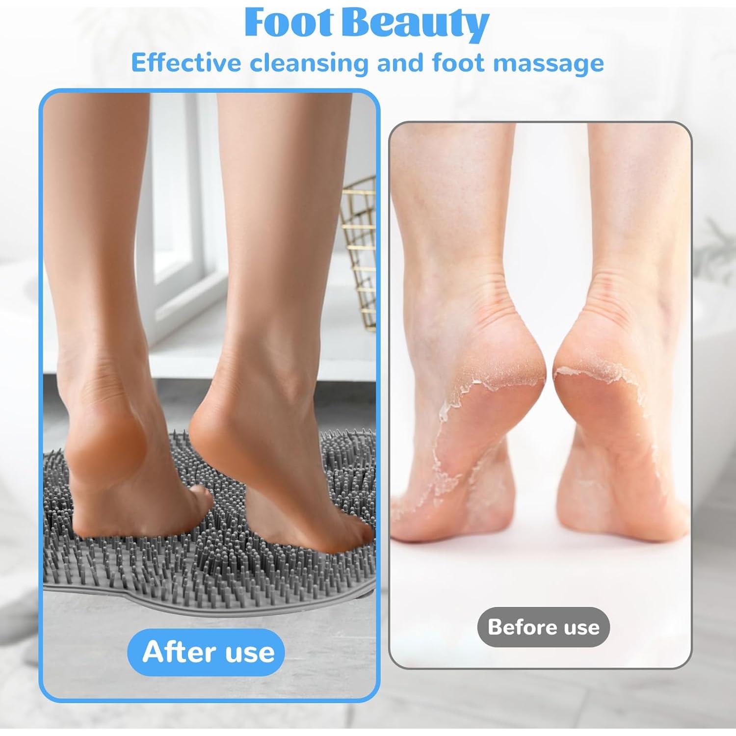 Alfombrillas de Fregado de Silicona NAFJYR 30x30 cm 2 Pcs