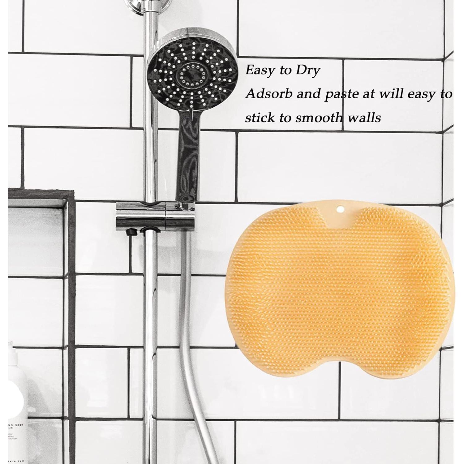 Alfombrilla de Frotar Pies Hfpengzan Naranja Antideslizante