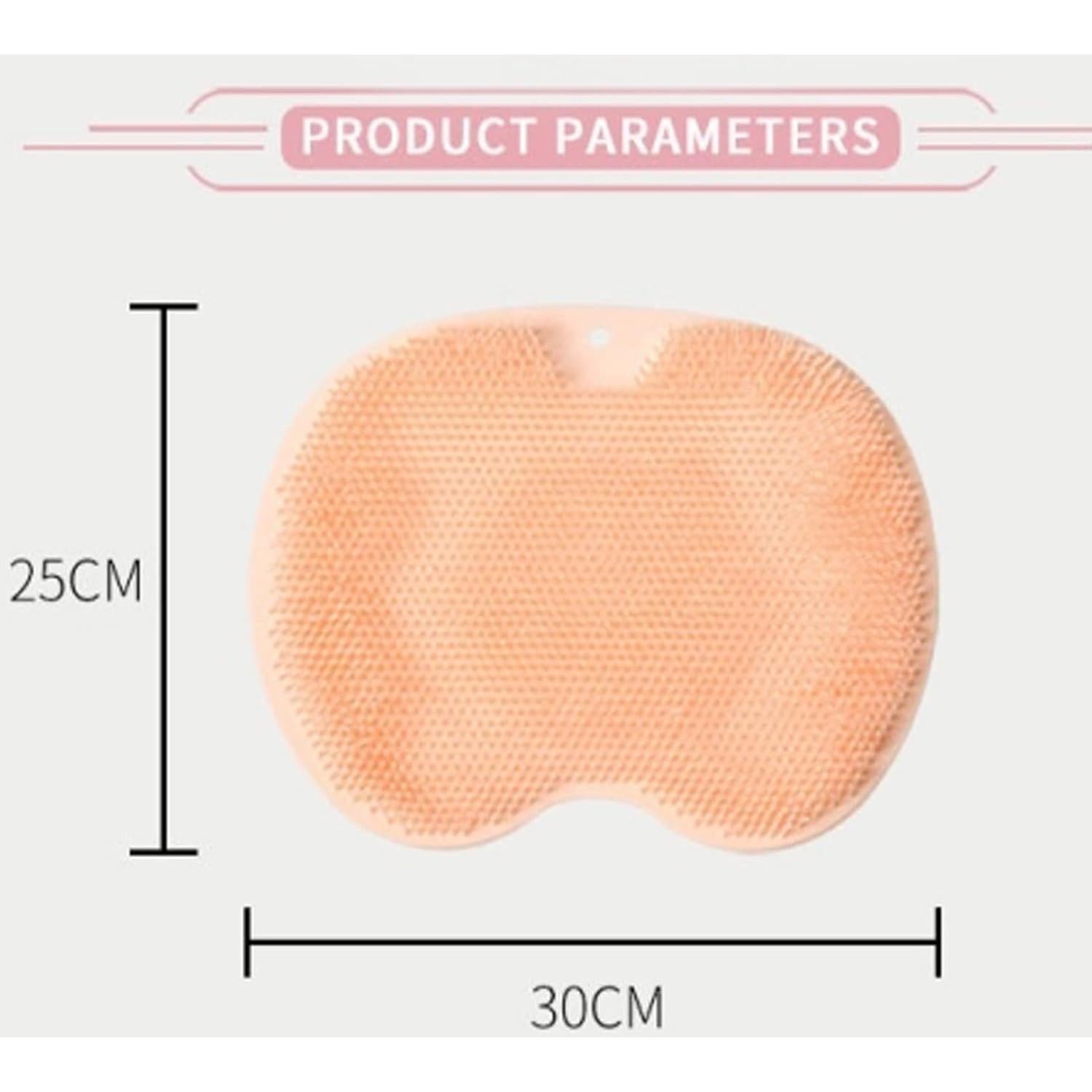Alfombrilla de Frotar Pies Hfpengzan Naranja Antideslizante