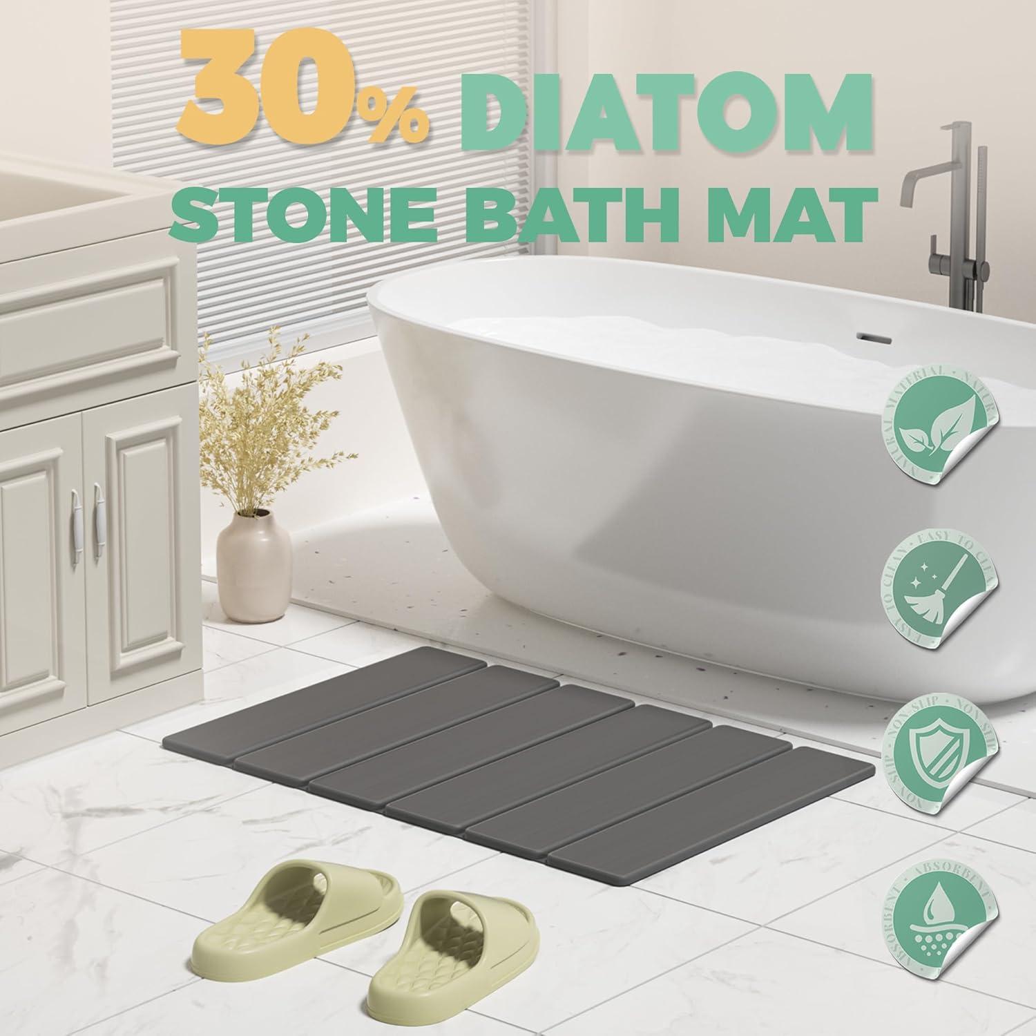 Alfombra de Baño SYIPO Diatomita Antideslizante 60x39 cm