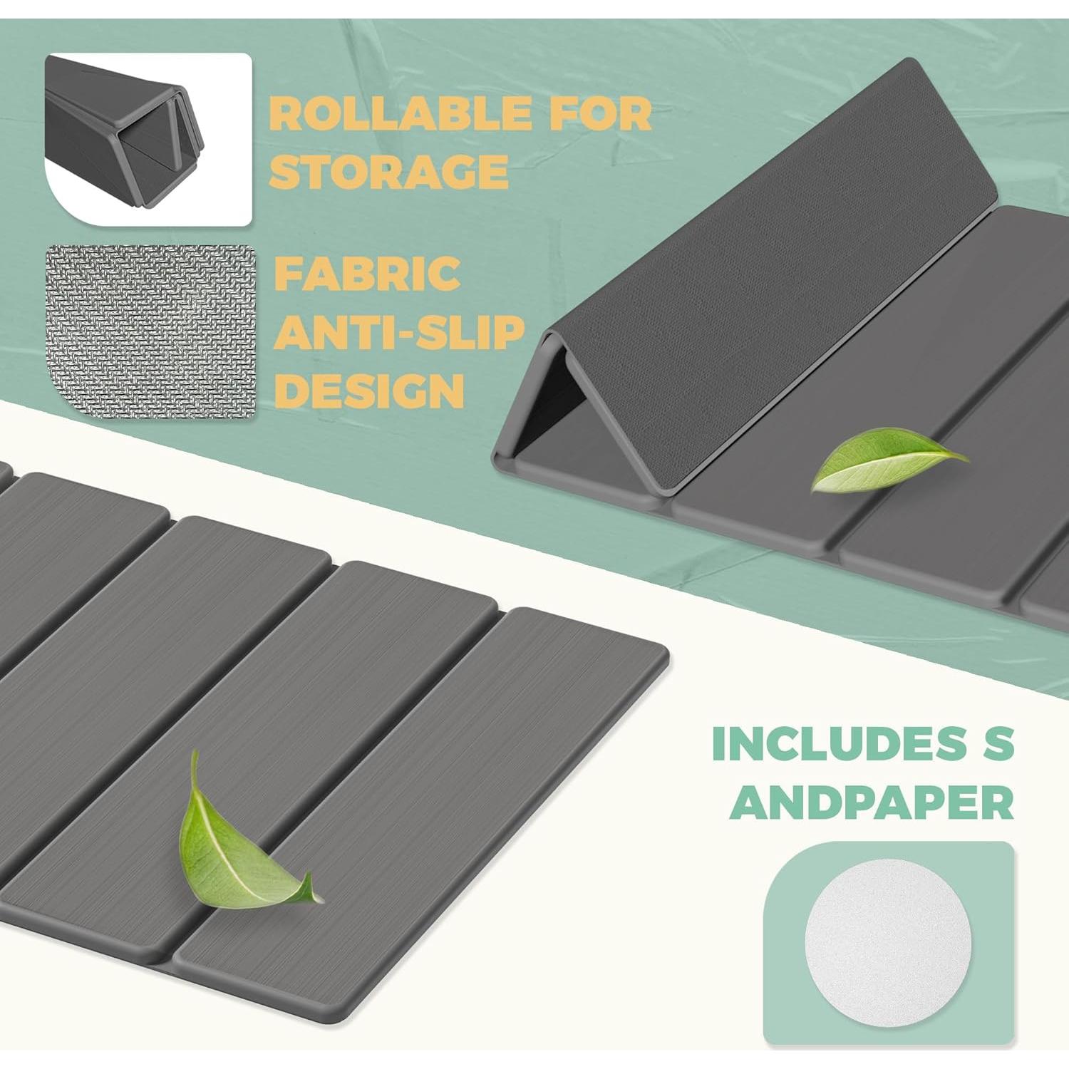 Alfombra de Baño SYIPO Diatomita Antideslizante 60x39 cm