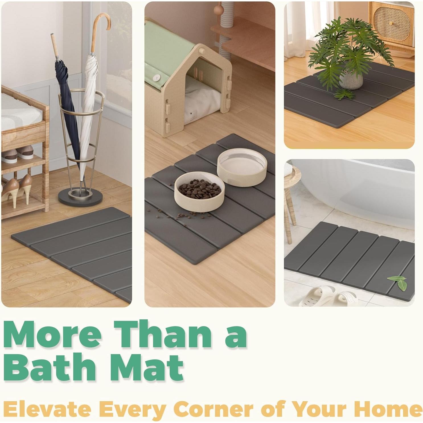 Alfombra de Baño SYIPO Diatomita Antideslizante 60x39 cm