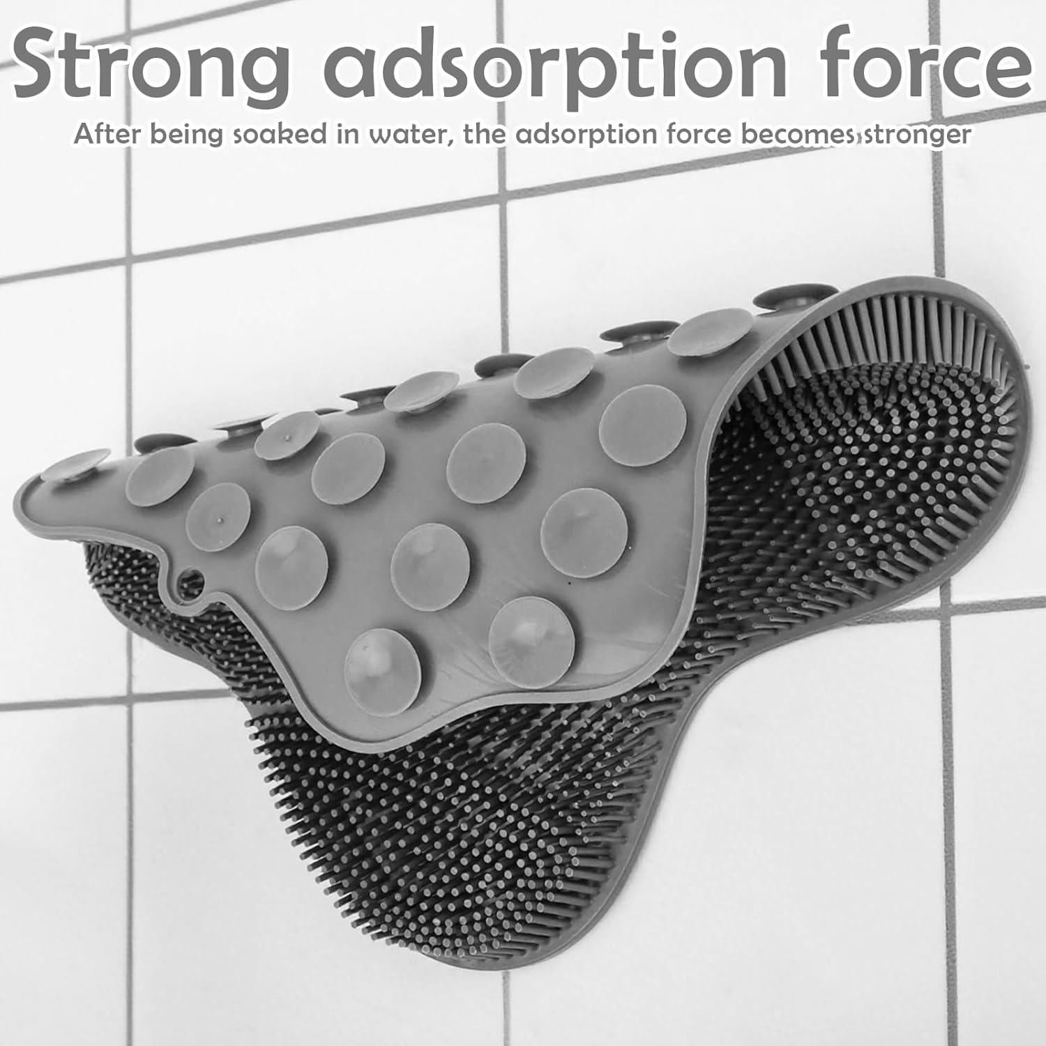 Alfombrilla de Exfoliación para Pies Silicona WOJVVK 29.5x27.4cm