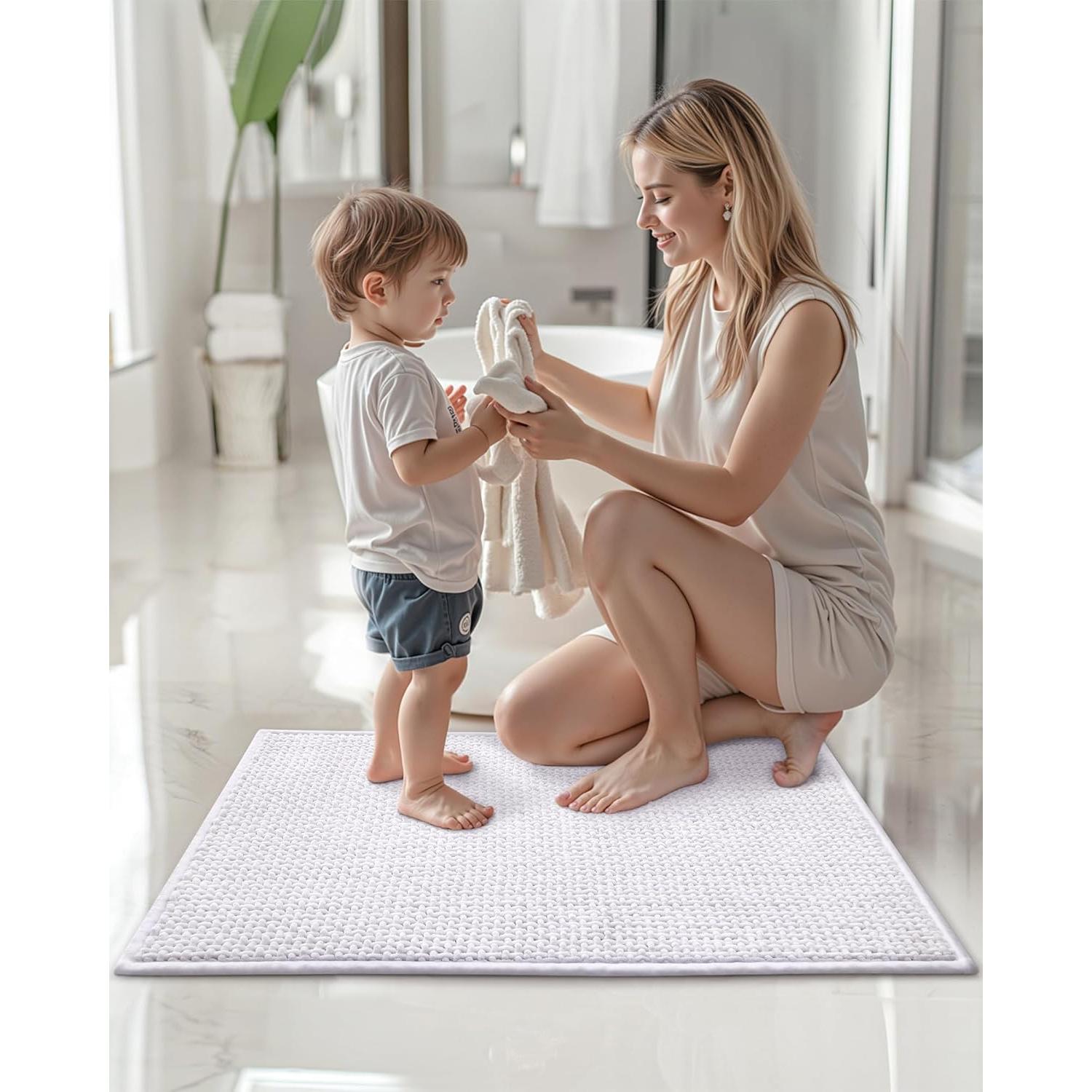 Alfombrilla de baño Color&Geometry 40x60cm Antideslizante