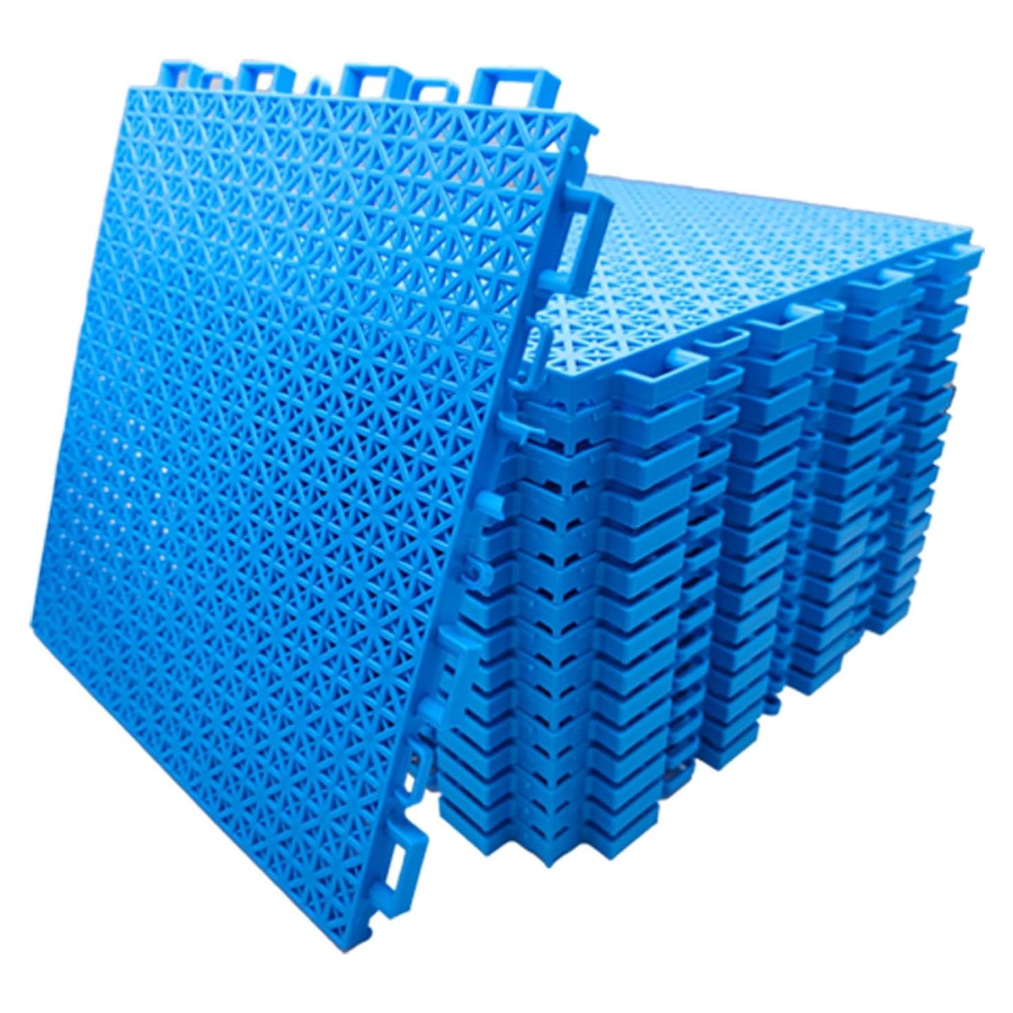 Alfombra de Drenaje para Piscina KEOHOLI 16 Piezas 26.2x26.2cm