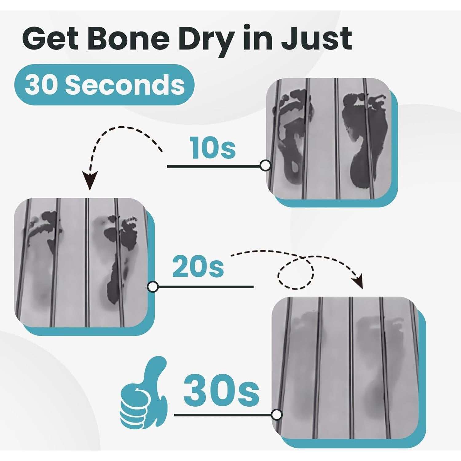 Alfombra de baño KATOCHUG YSB 60.5x39.4 cm Antideslizante