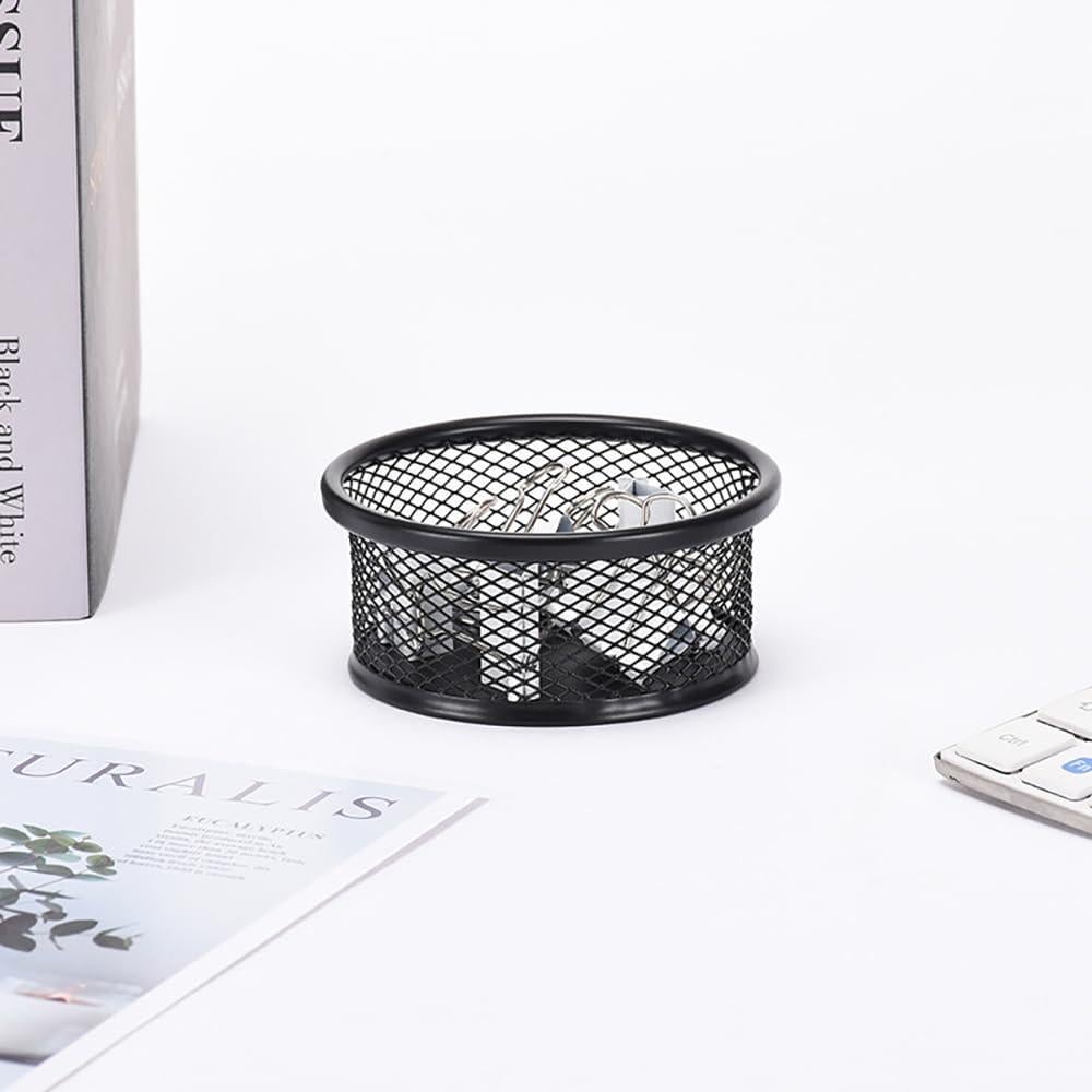 Soporte de Clip de Papel Metal Negro Minimalista Tangseajiao