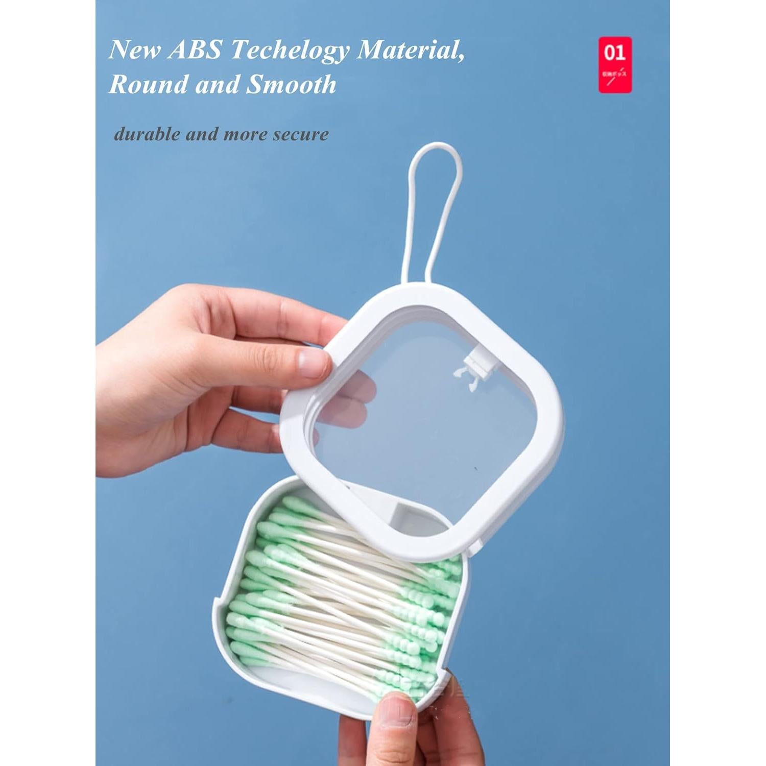 Organizador de Cintas para el Cabello REVAXUP 4 Piezas Rosa y Blanco