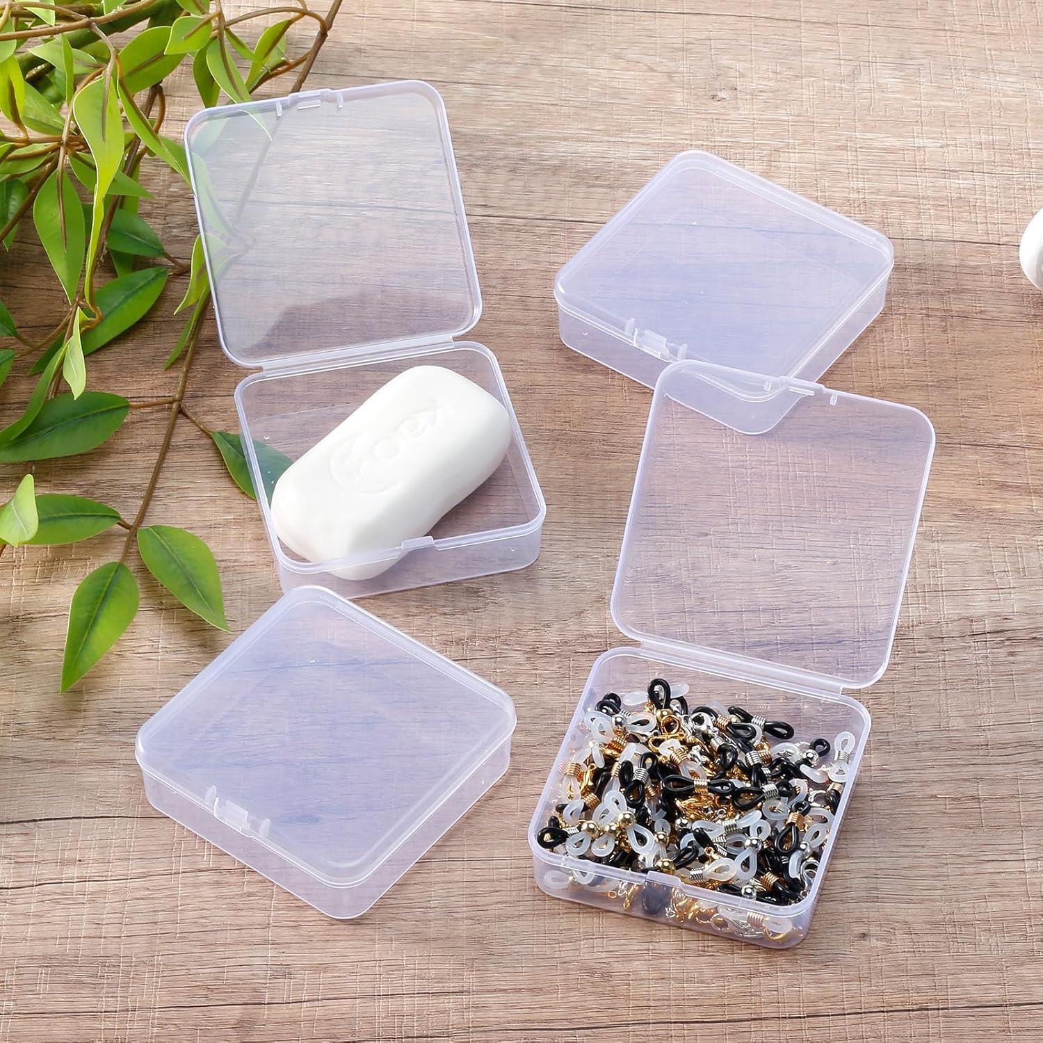 6 Contenedores de Plástico Transparente Koceci para Almacenamiento