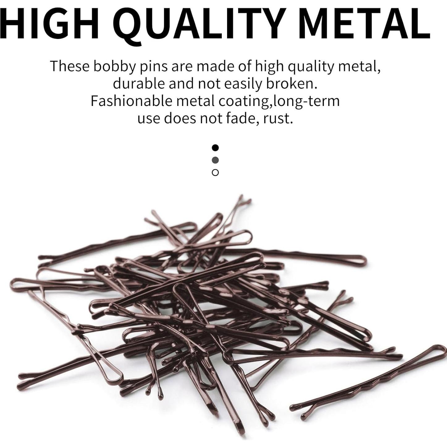 Mini Soporte para Horquillas Marrones OKAMMY - 200 Piezas